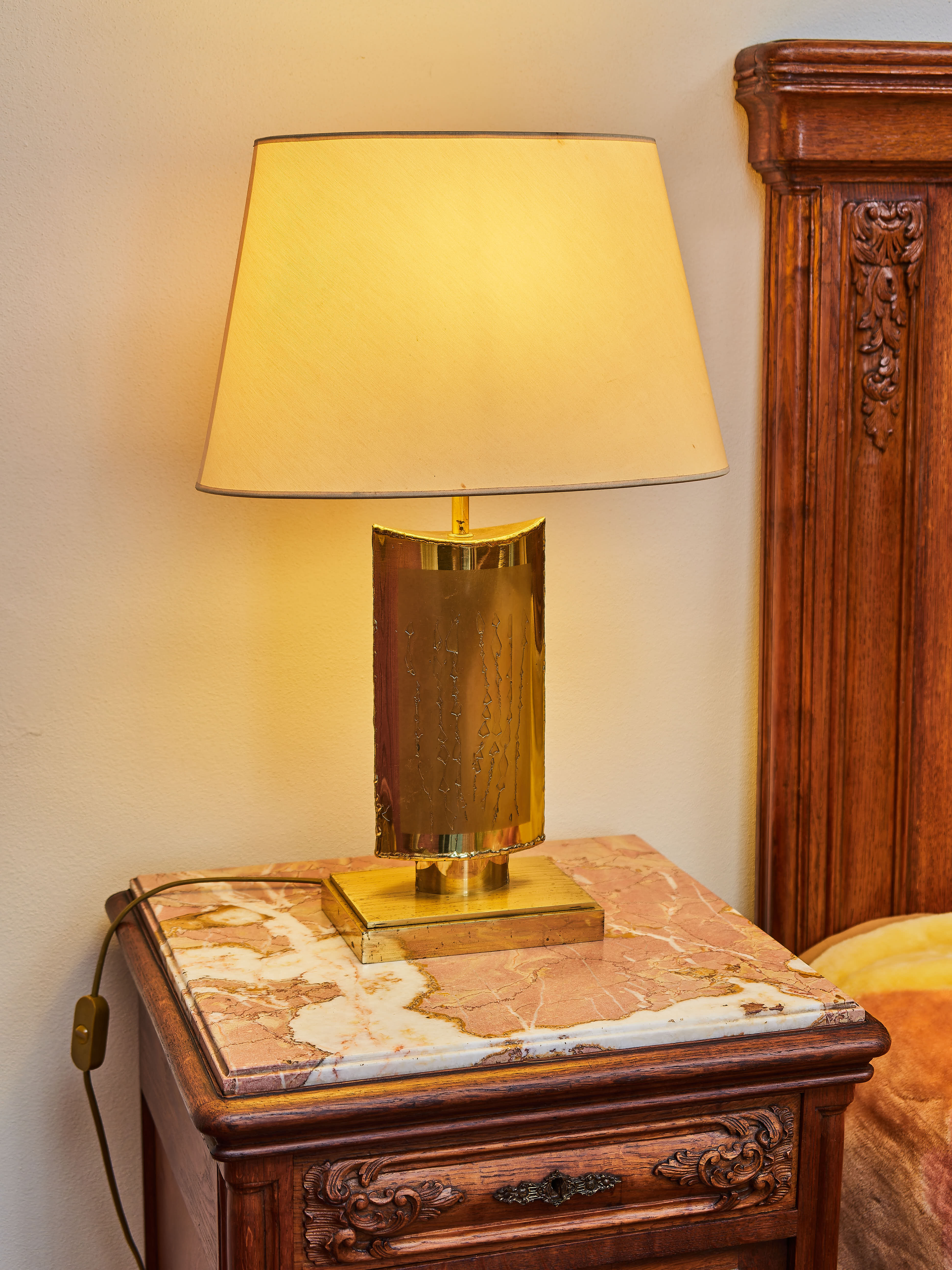 Párové vintage lampy Itálie 1970 - 13