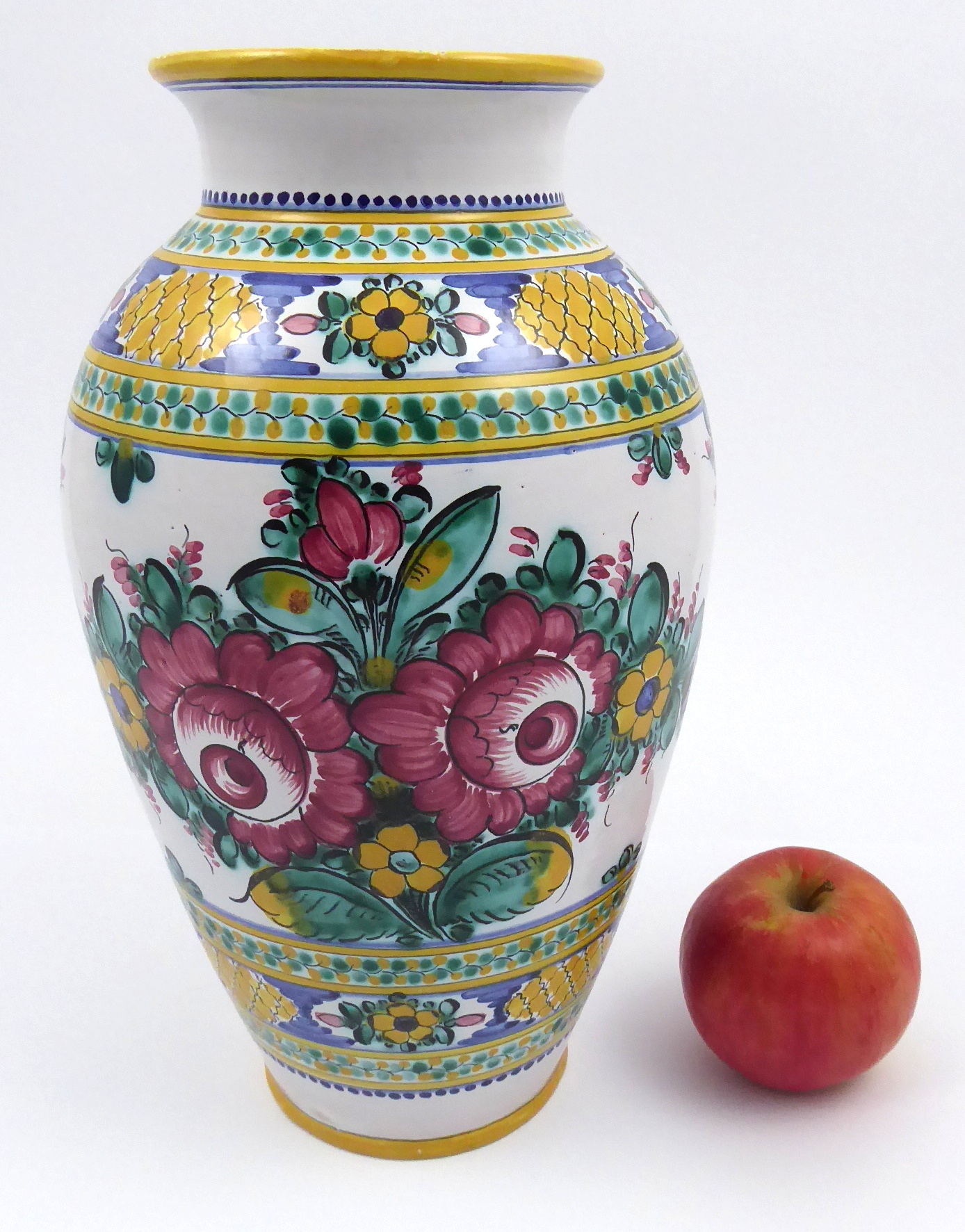 Úředníček, Tupesy – Vysoká ručně malovaná váza