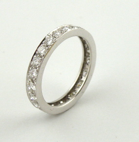 Reprezentativní prsten s přírodními diamanty 1,10ct