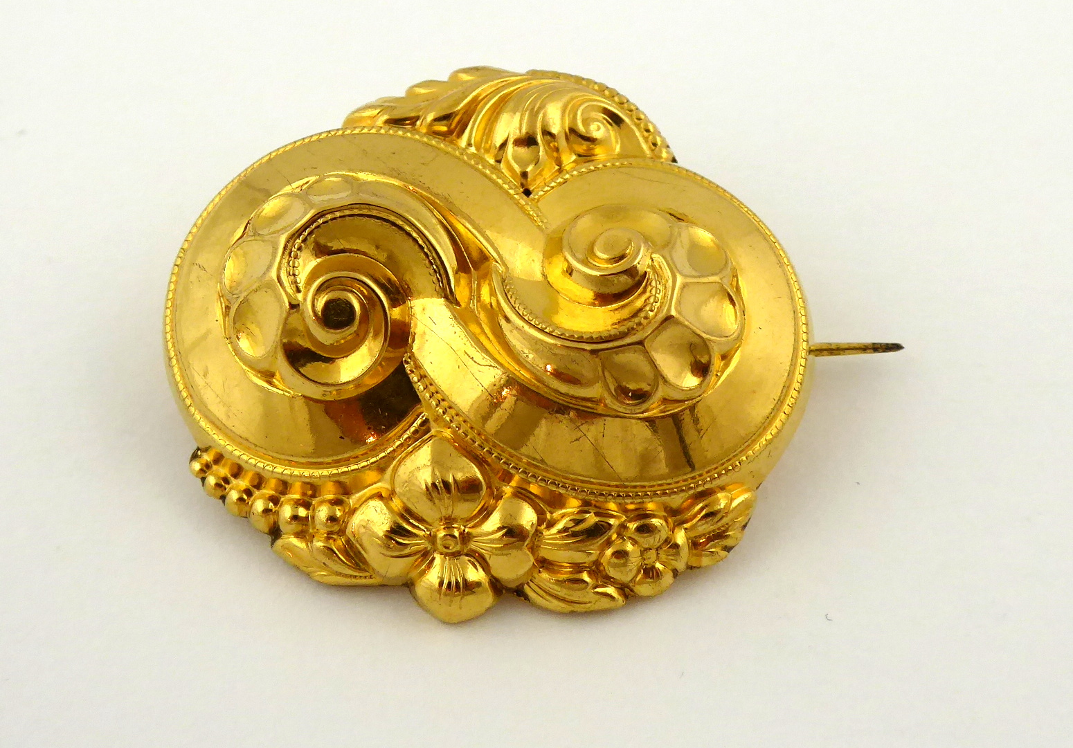 Zlacená brož – Biedermeier