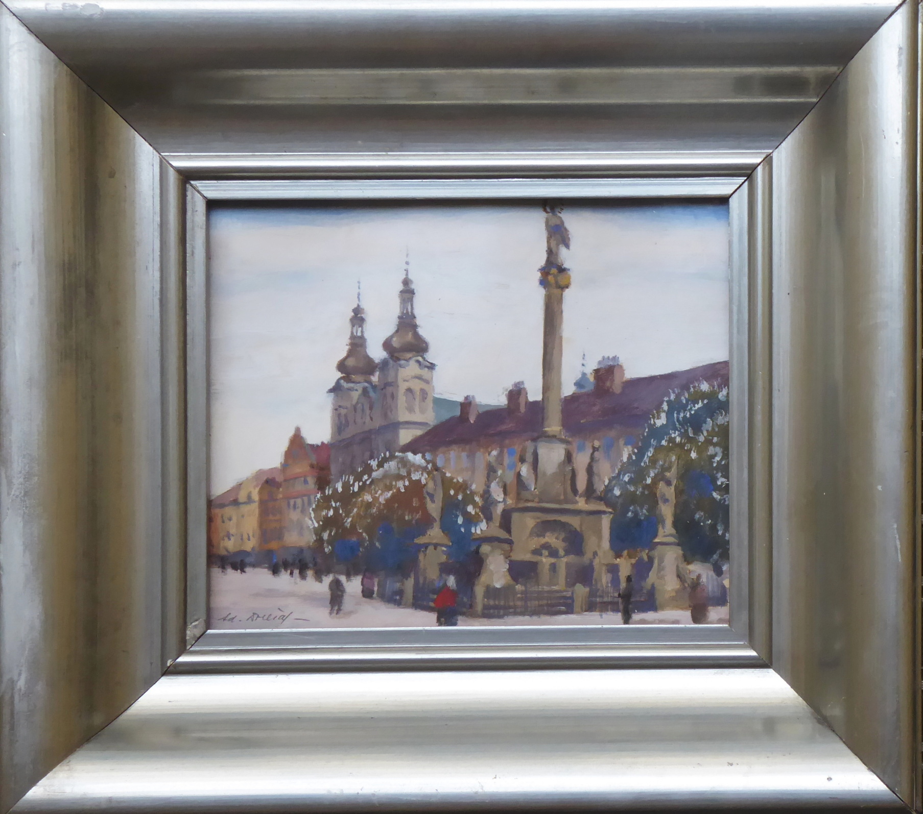 Adolf Doležal – Velké náměstí v Hradci Králové