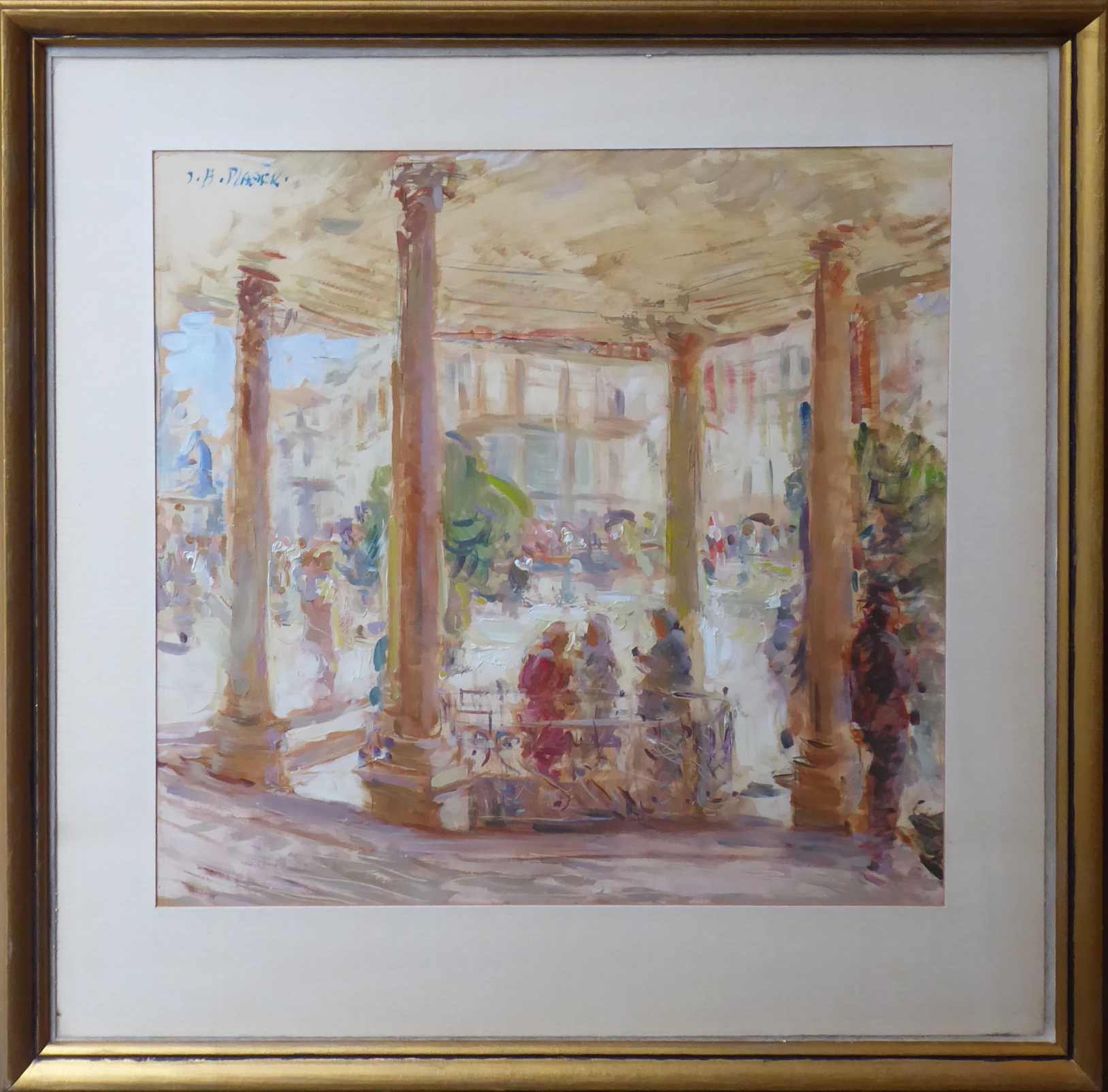 Jan Bedřich Plaček – V lázeňském altánku