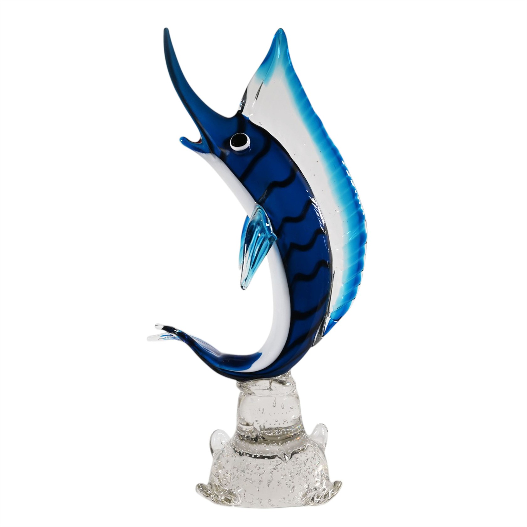 Skleněná socha mečouna