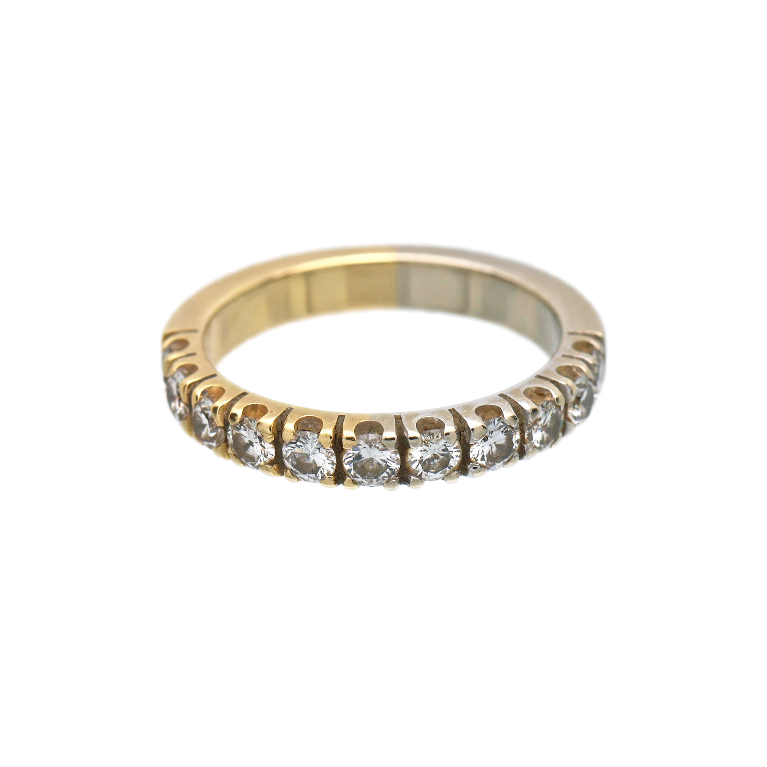 Zlatý prsten s brilianty 0,40ct