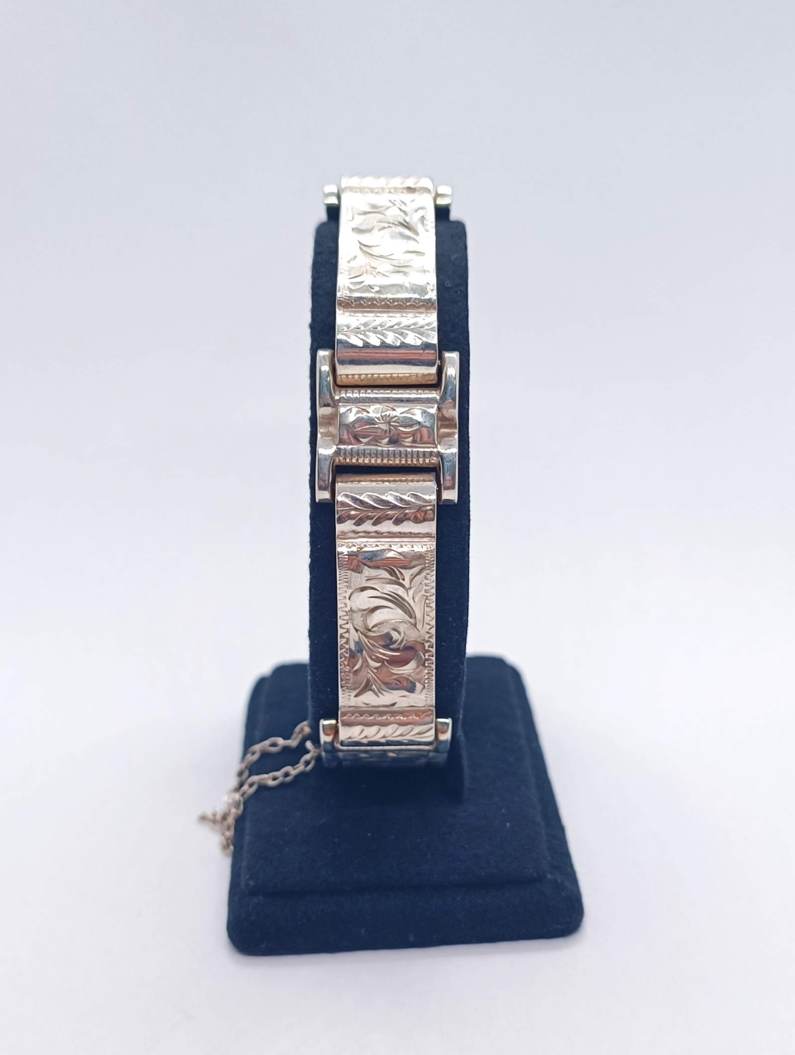 Art deco stříbrný náramek