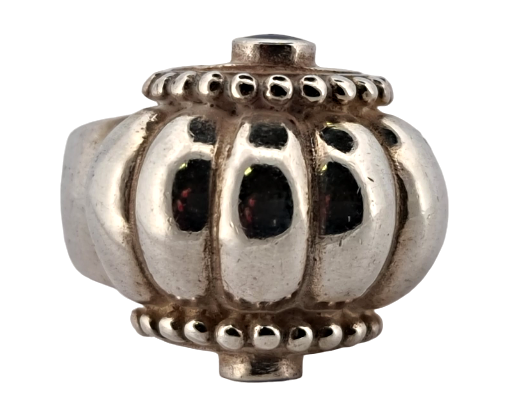 Prsten celostříbrný s lapis lazuli