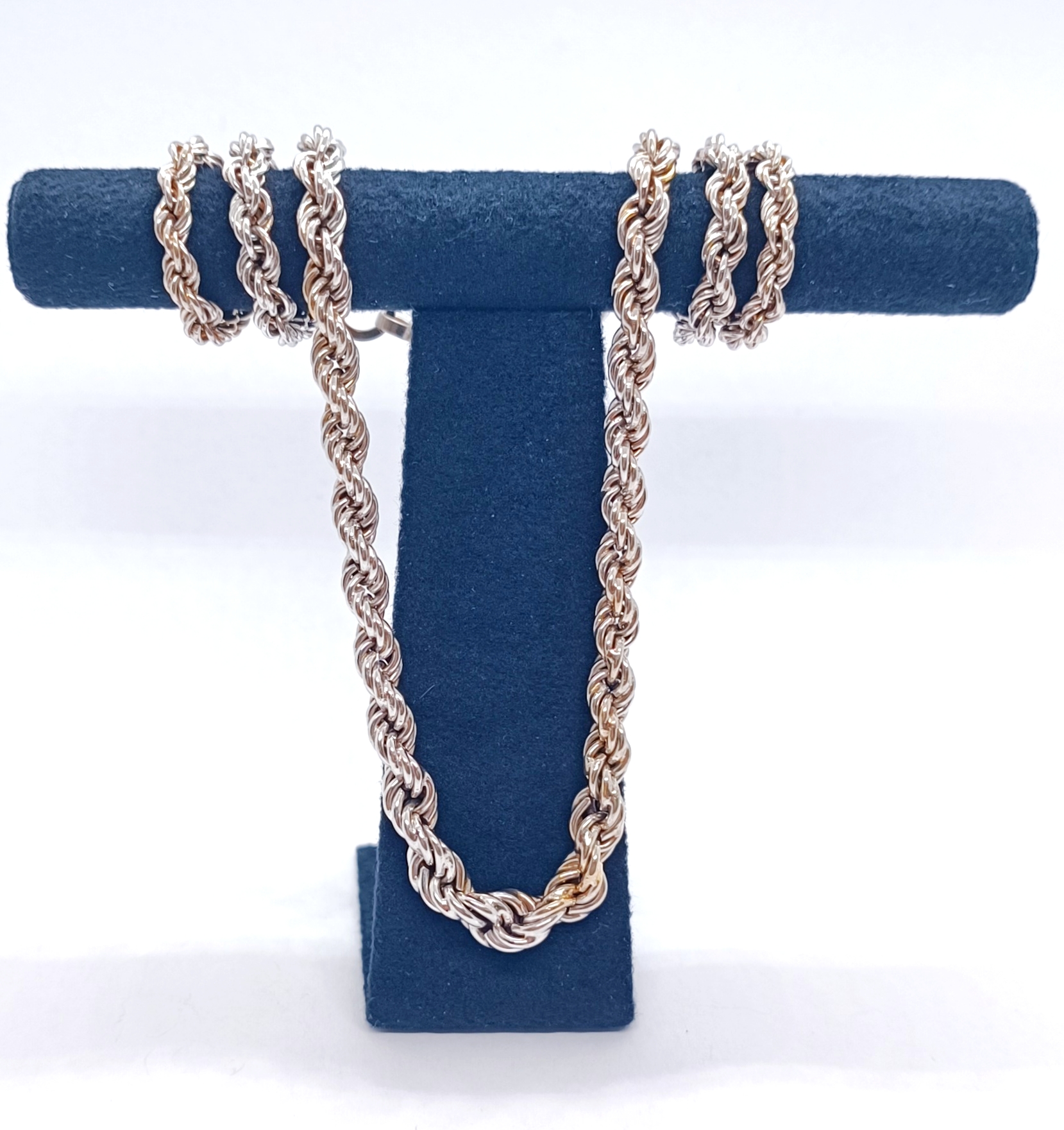 Stříbrný řetízek - valis