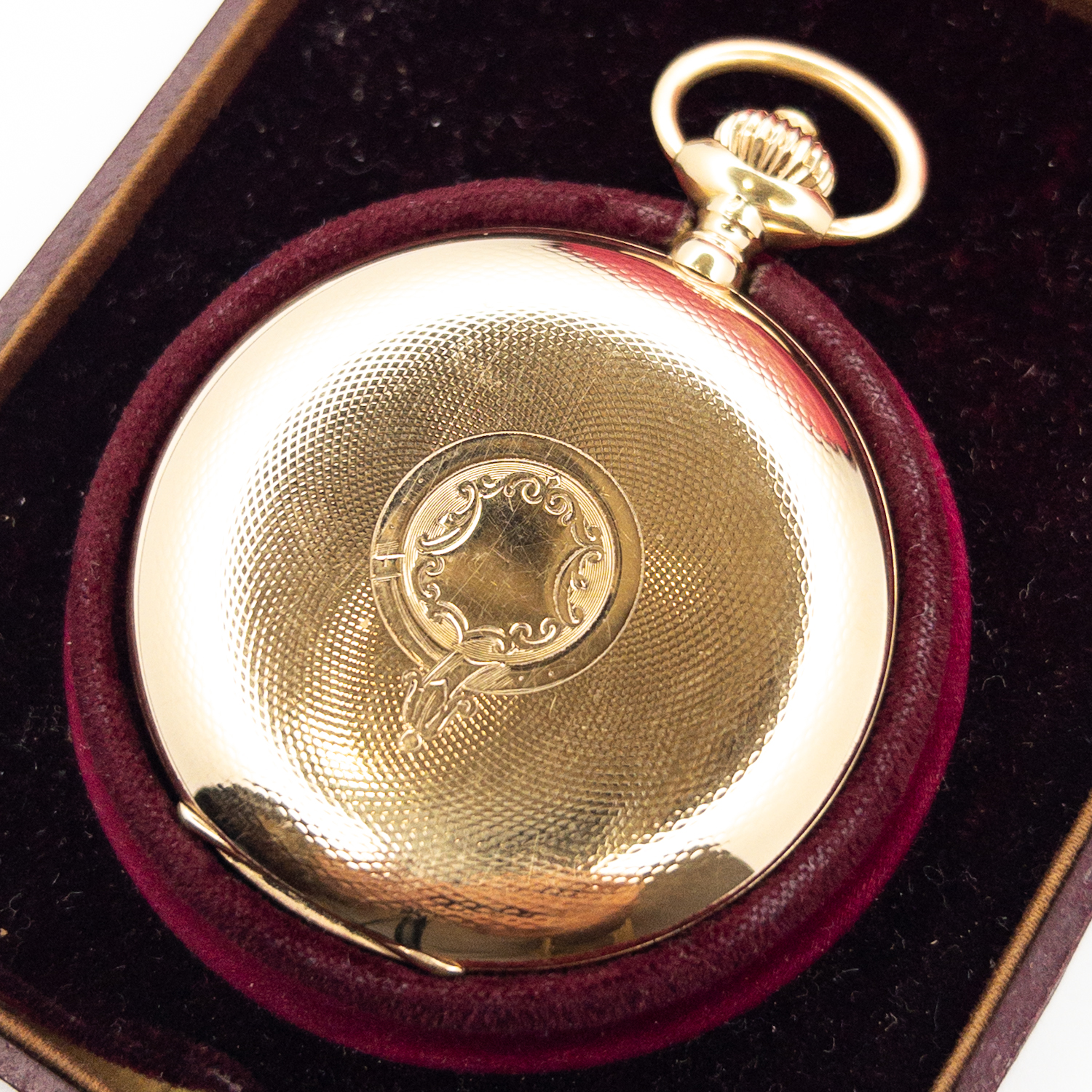 Zlaté kapesní hodinky Omega