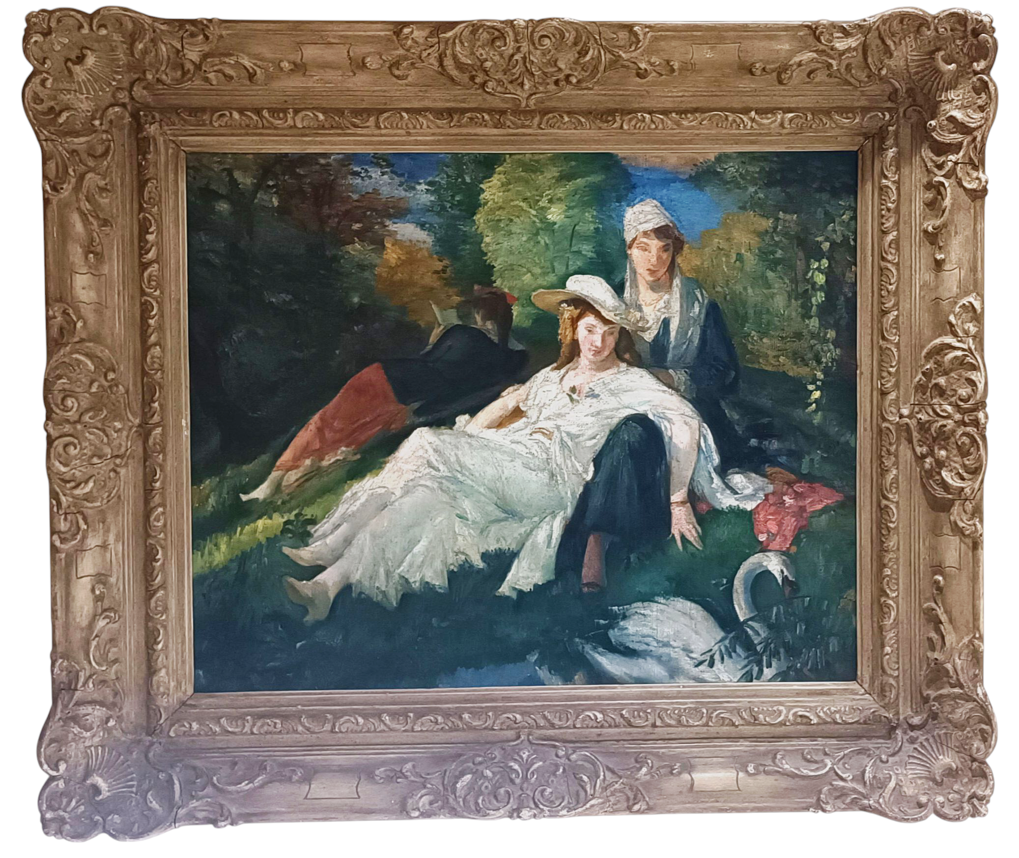 Jakub Obrovský - Tři ženy s labutí