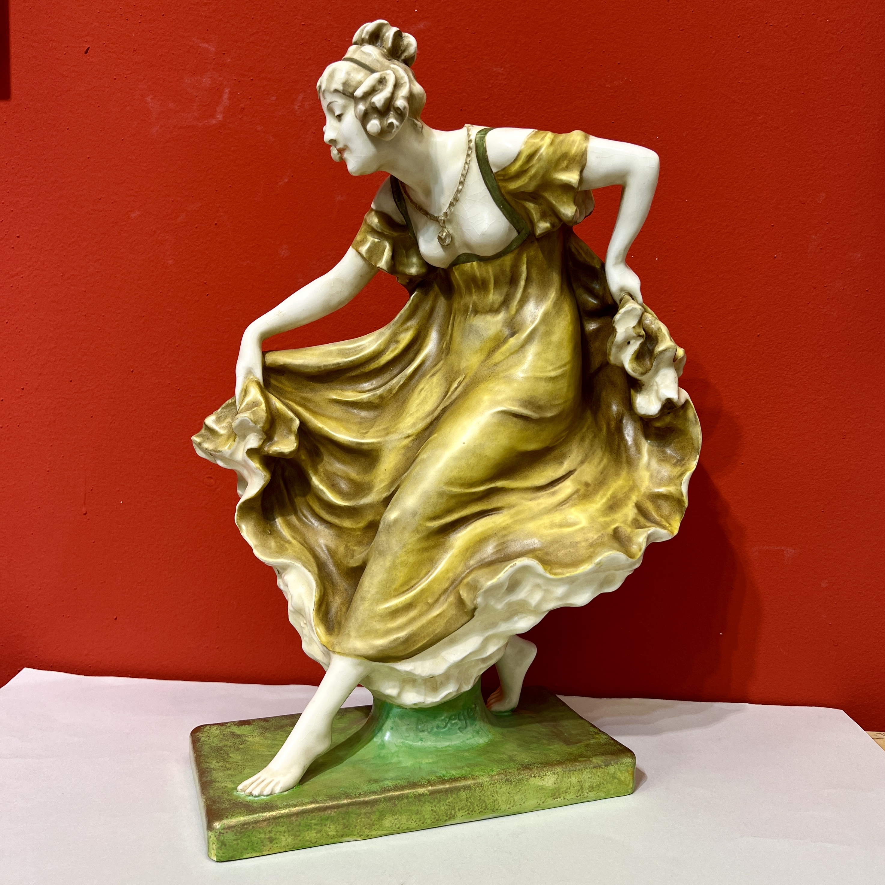 Eduard Stellmacher, Tančící dívka