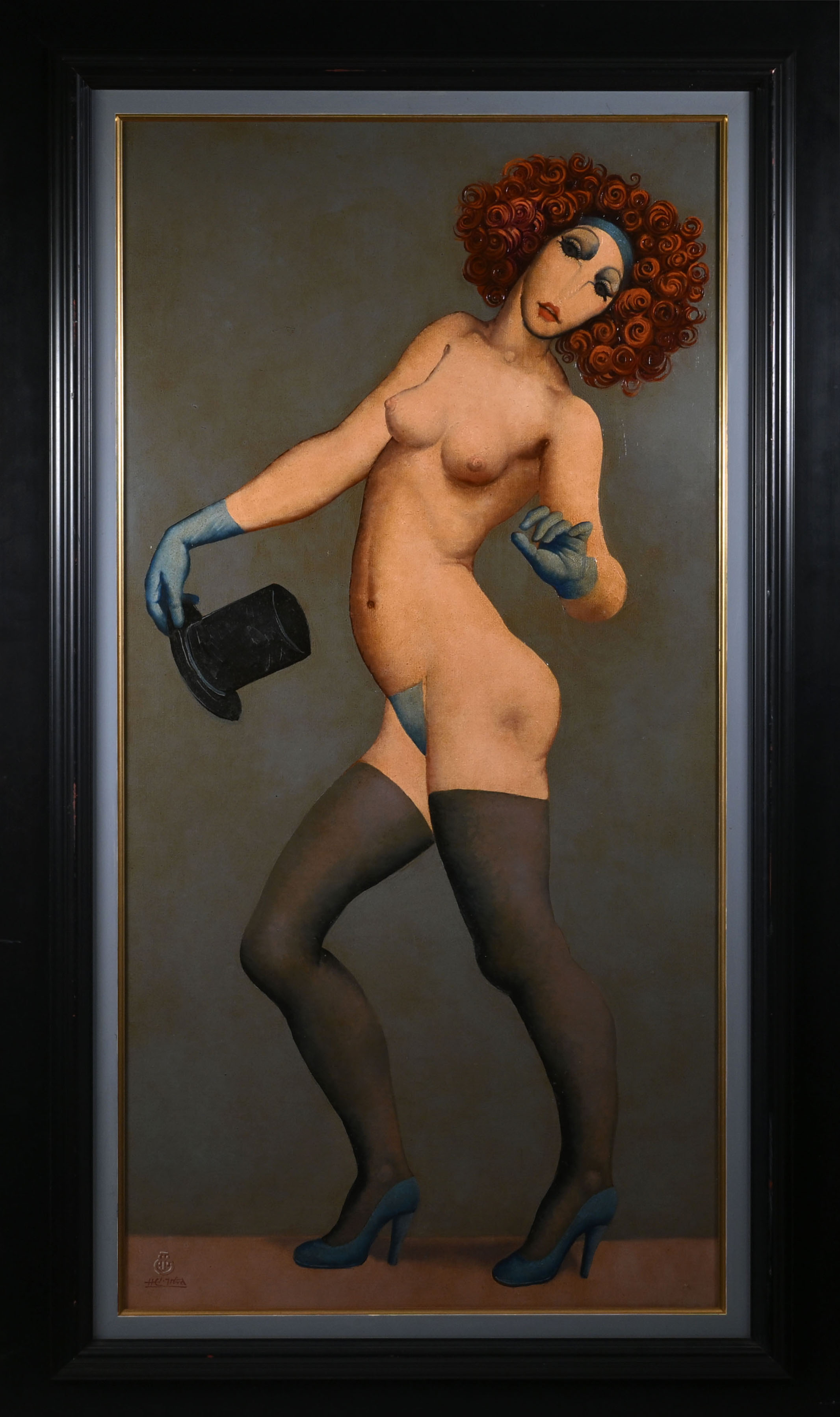 José Herrera : The strip – tease girl