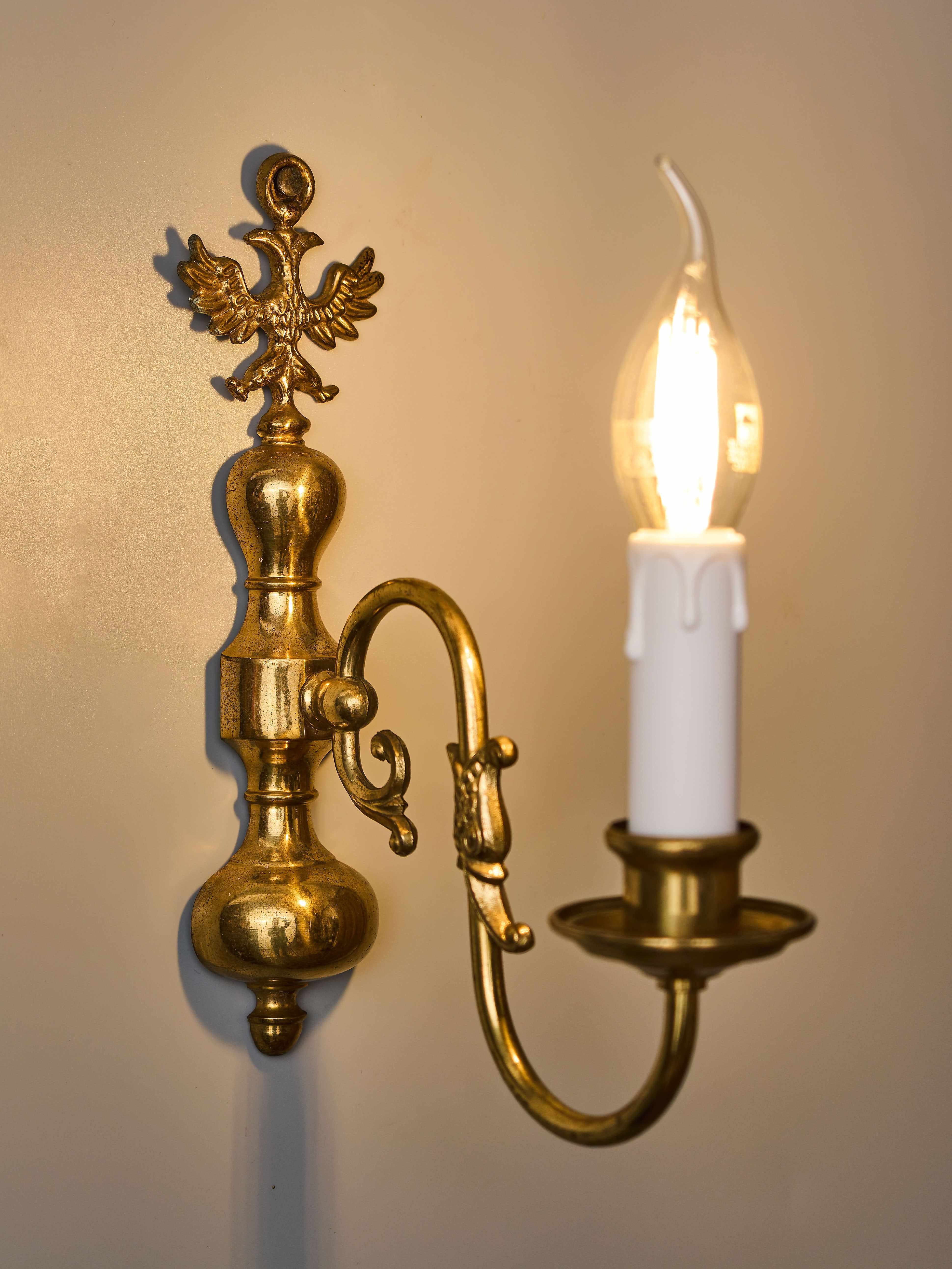 Holandská nástěnná lampa / aplika