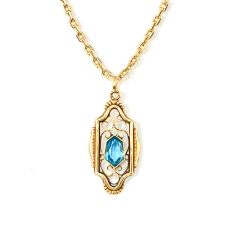 Masivní zlatý náhrdelník z Rakousko-Uherska -punc Liška 11,64 gramů