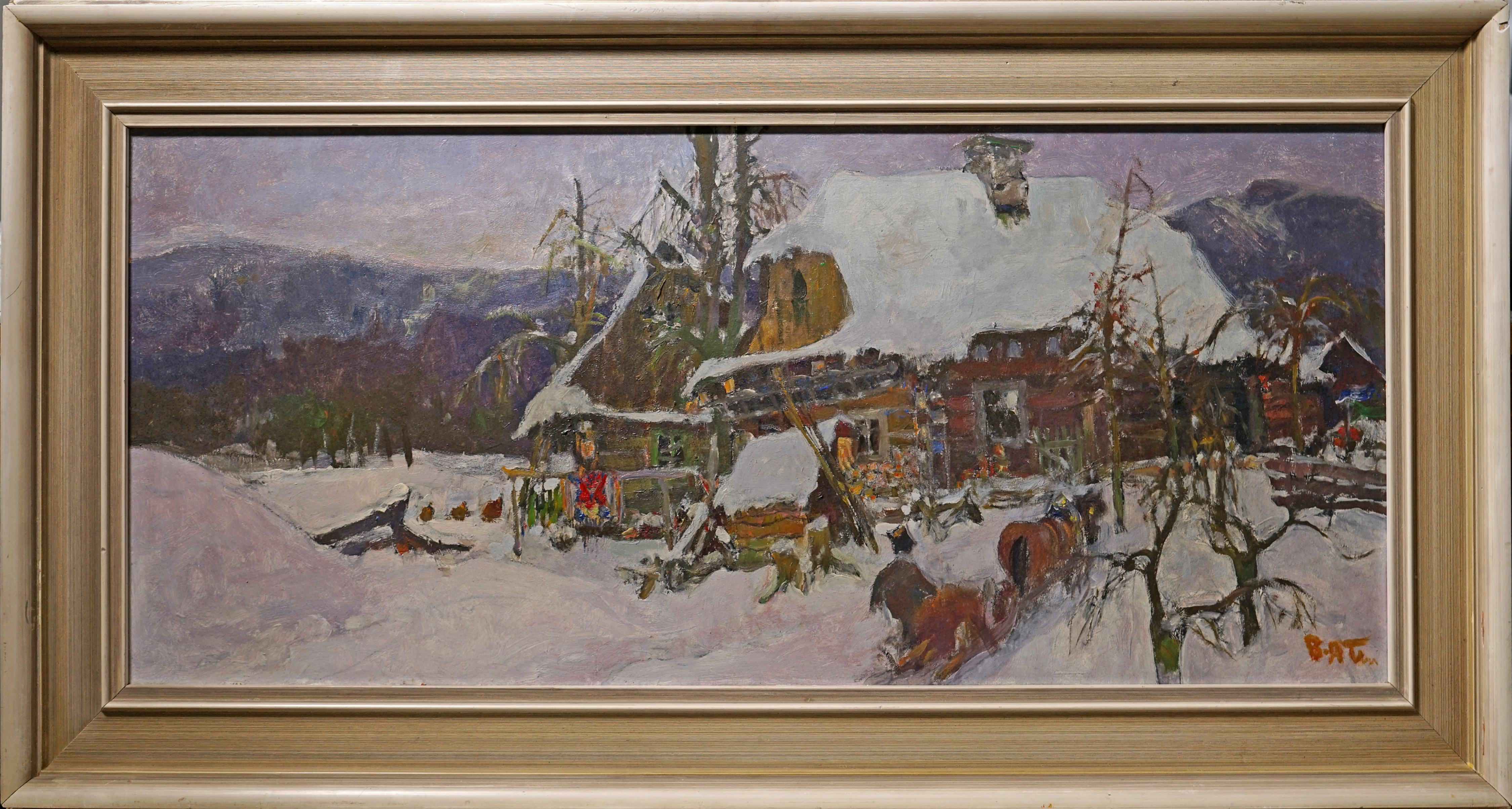 Bedřich Augustin Tkaczyk – Zimní krajina