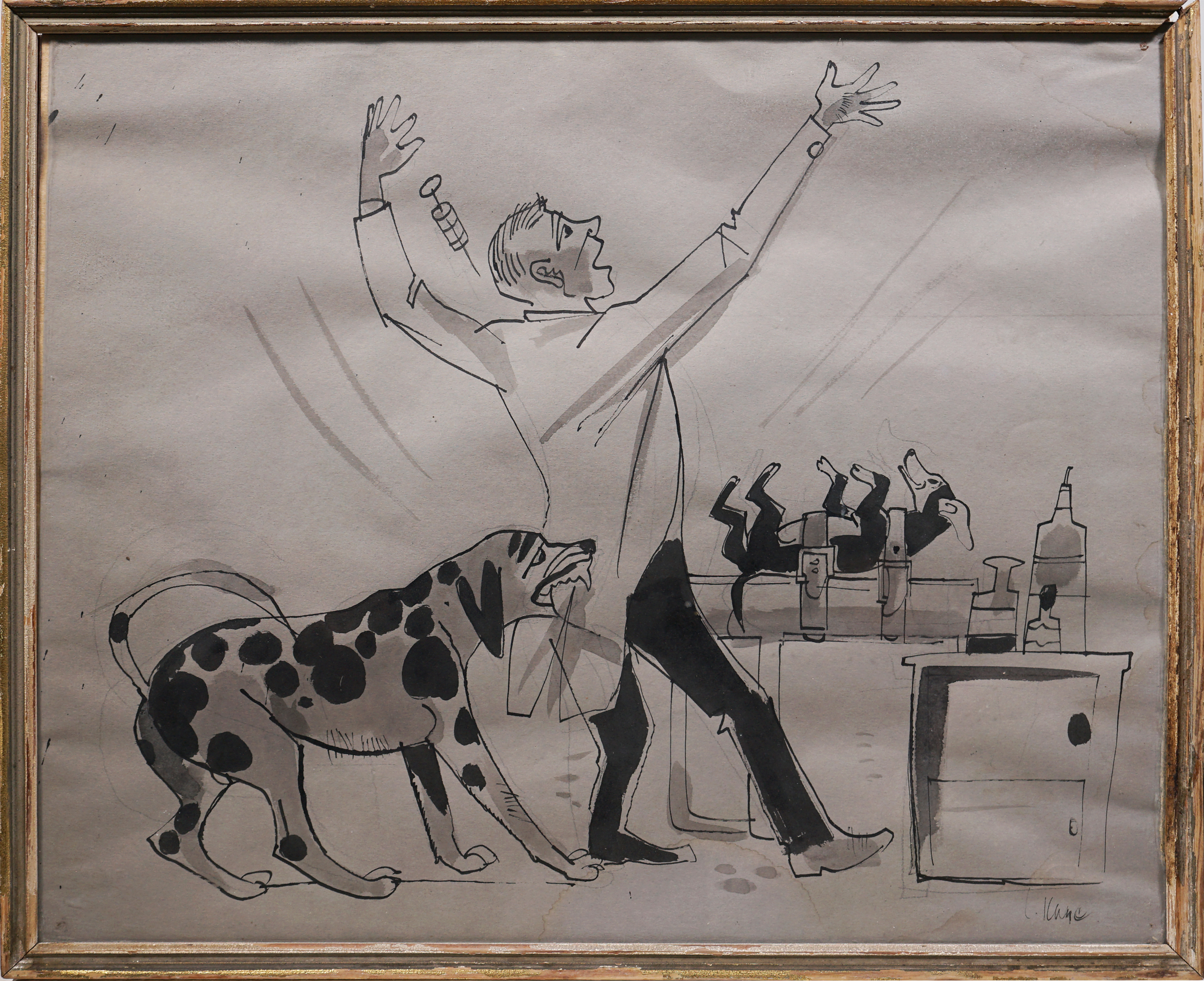 Ludvík Kunc – U veterináře