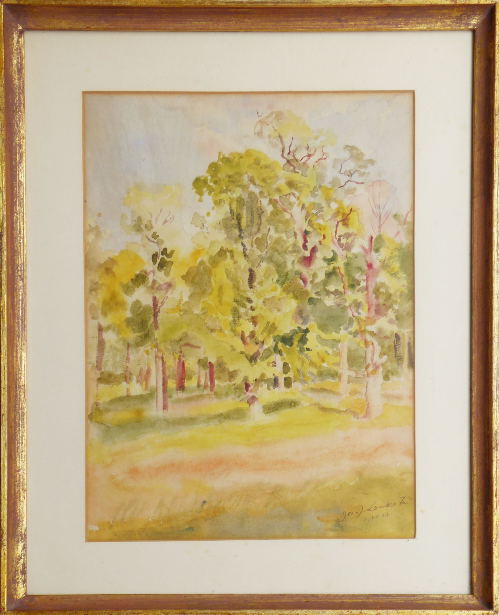 Josef Jindřich Loukota – V parku