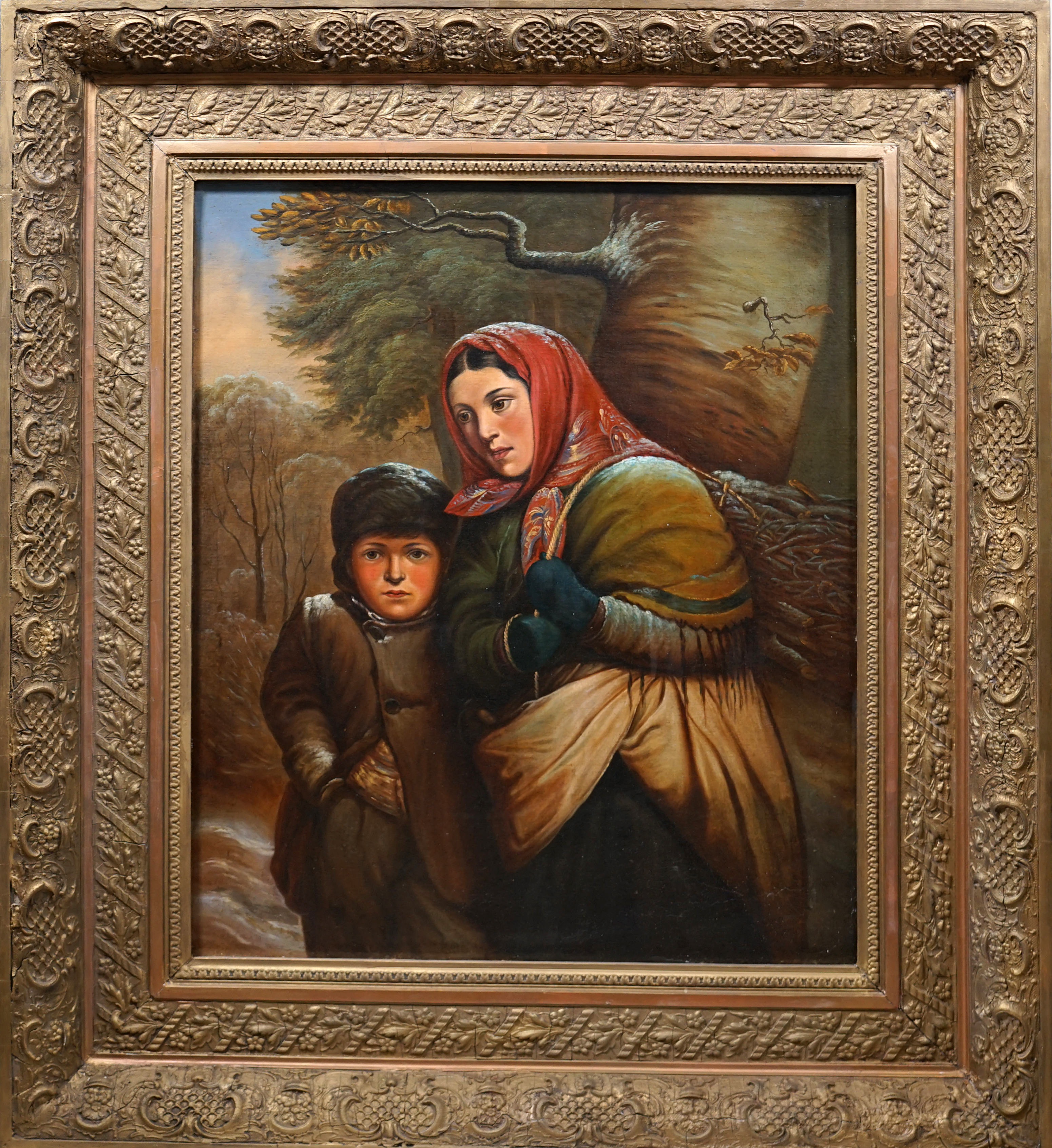 Matka s dítětem – 19. století