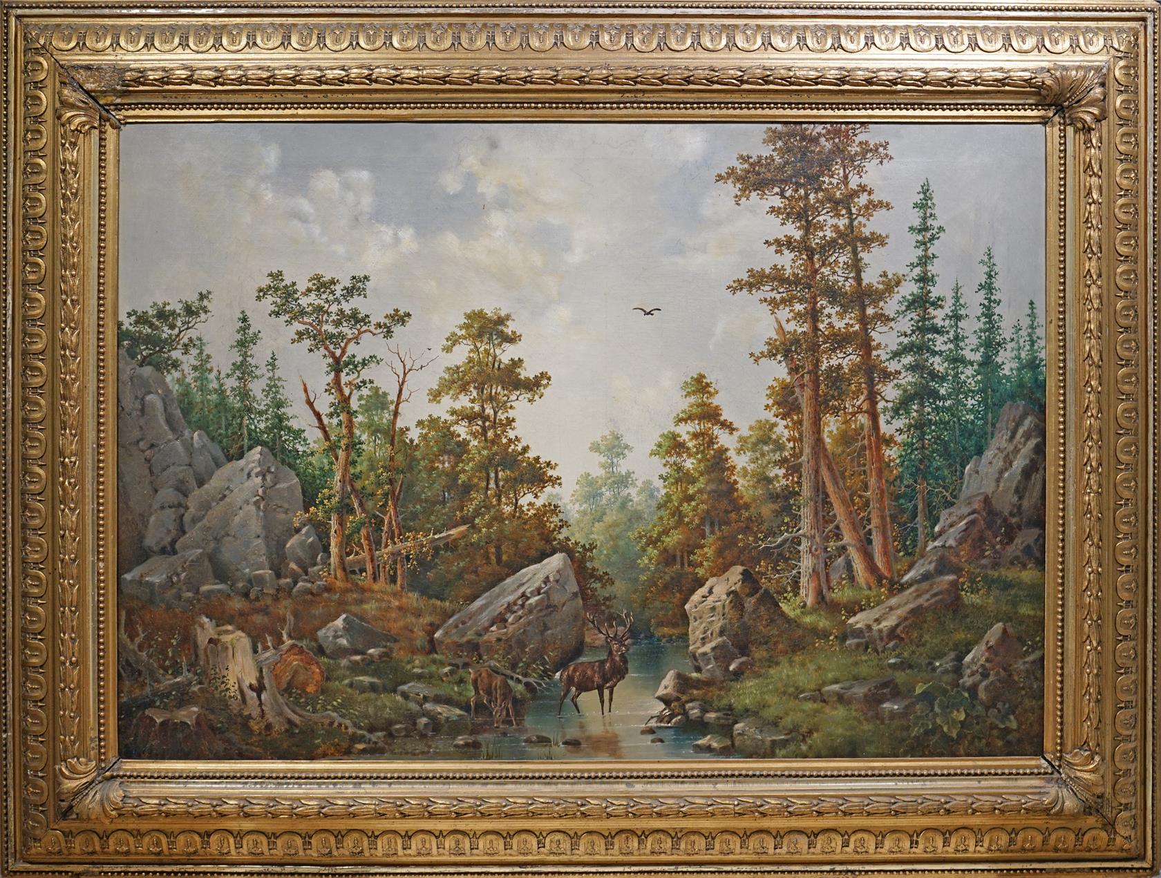 Romantická krajina – velký formát