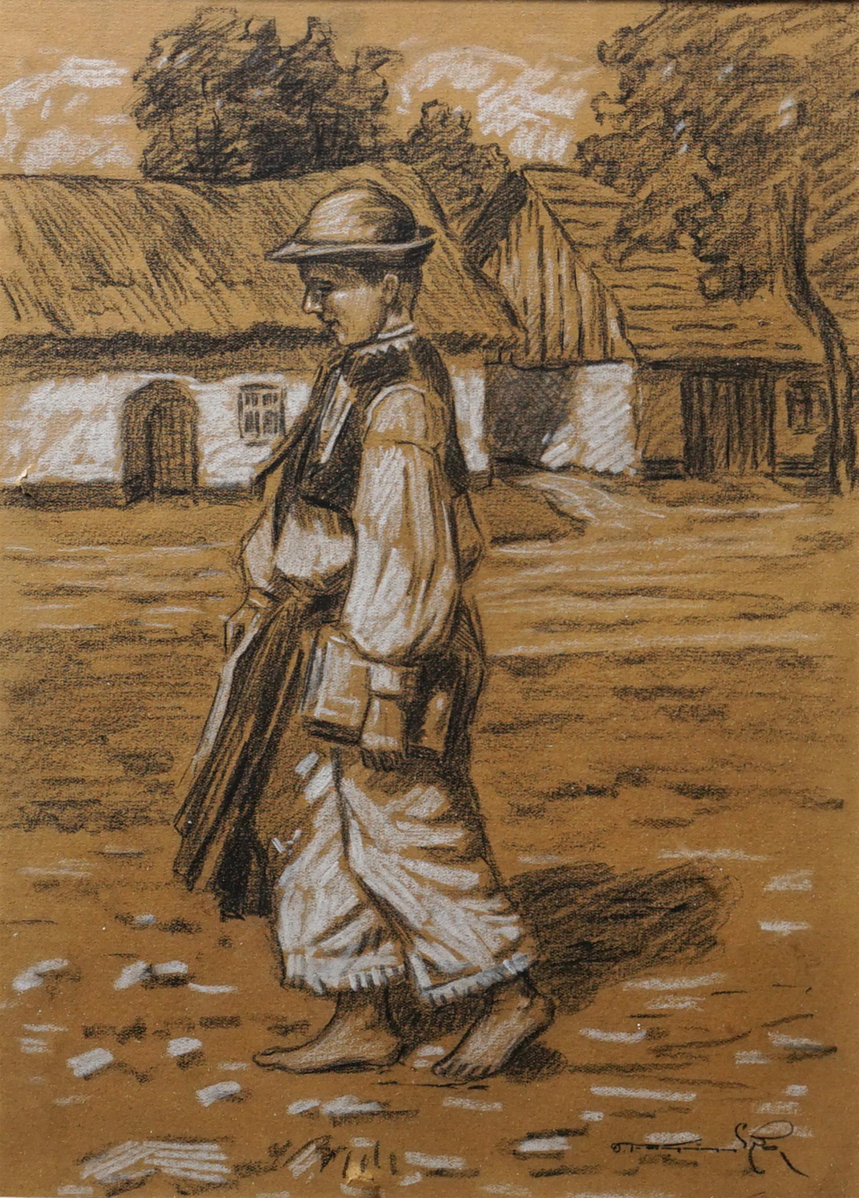 Vilém Topinka – Chlapec v kroji