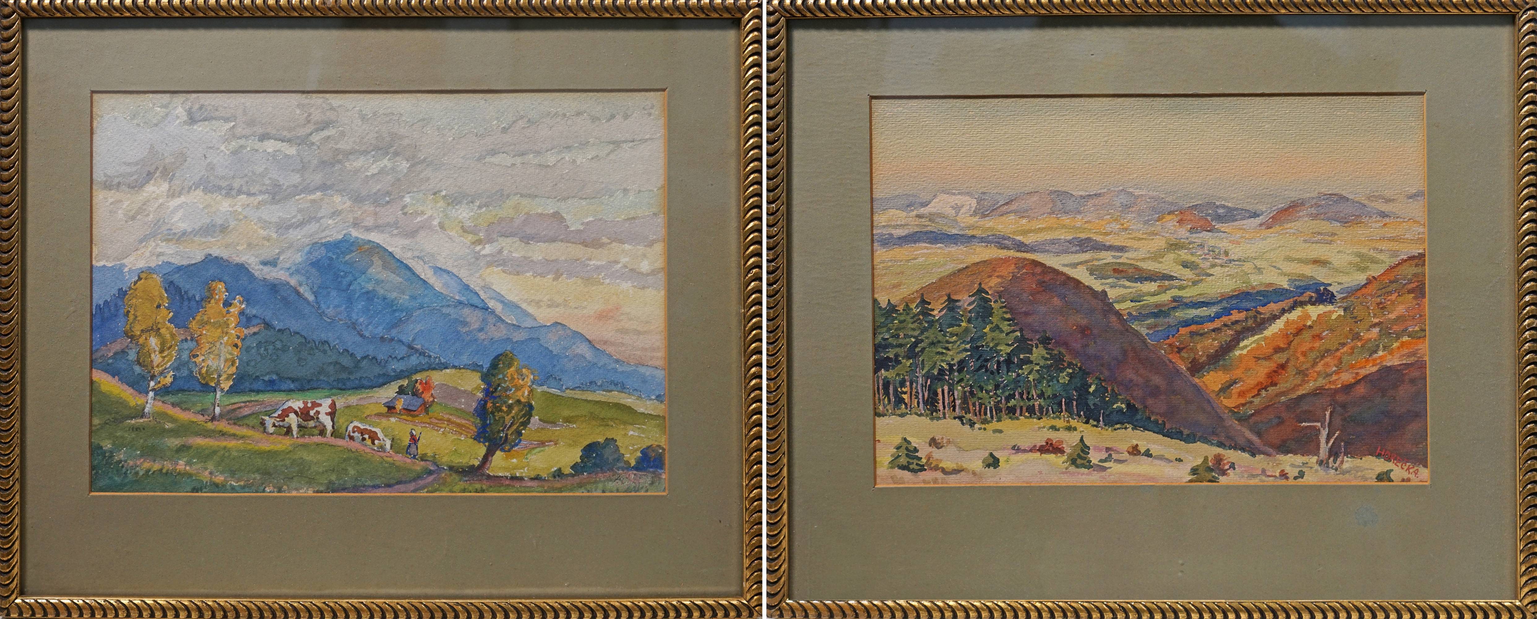 Horečka – 2 ks – krajina