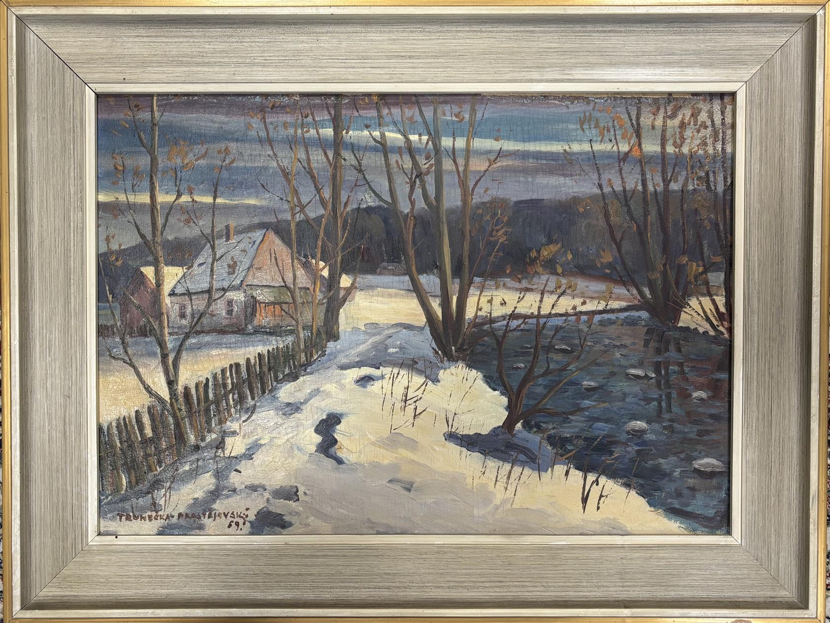 Evžen Trunečka Prostějovský – Zimní krajina
