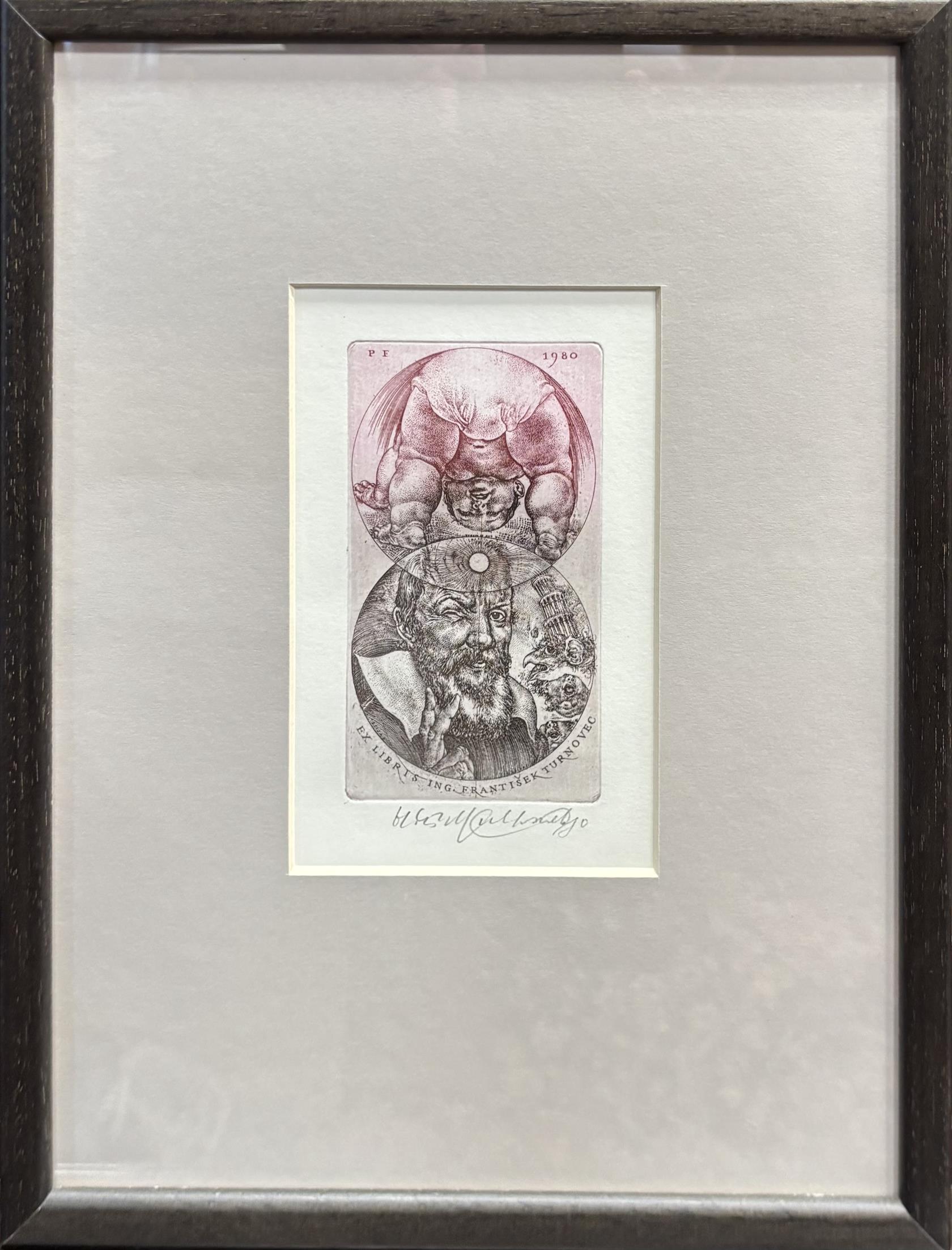 Oldřich Kulhánek – EX Libris – František Turnovec