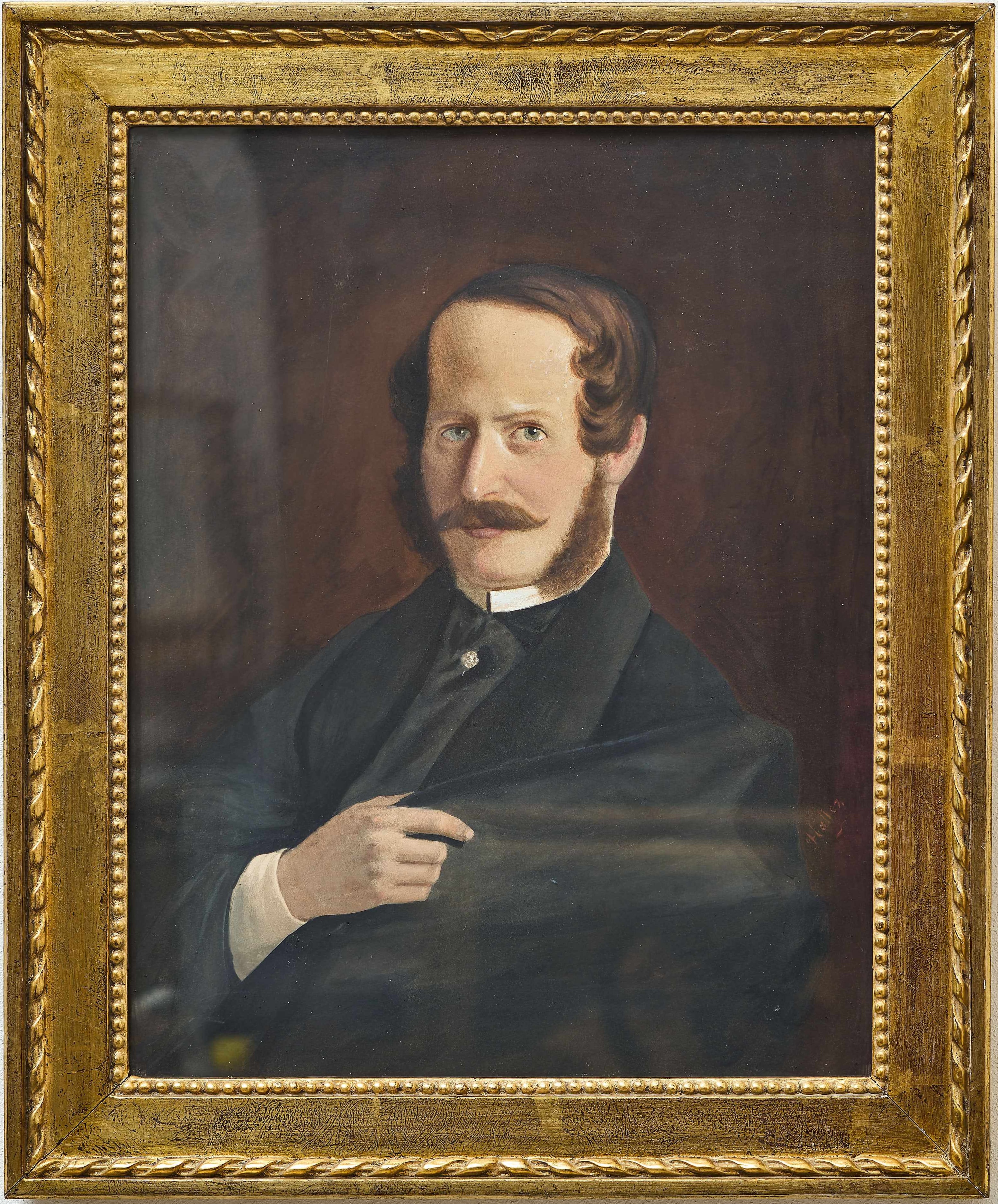 Portrét muže – Friedrich Ditmar 1817–1901