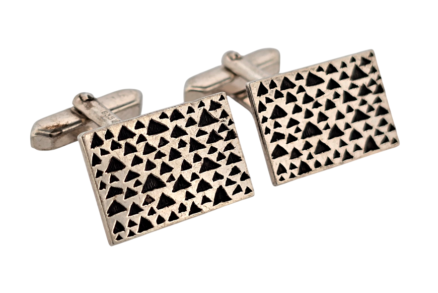 Stříbrné manžetové knoflíčky s drobnými intagliemi