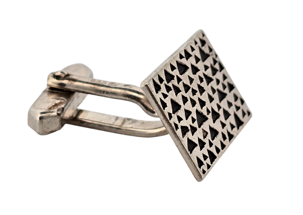 Stříbrné manžetové knoflíčky s drobnými intagliemi - 3