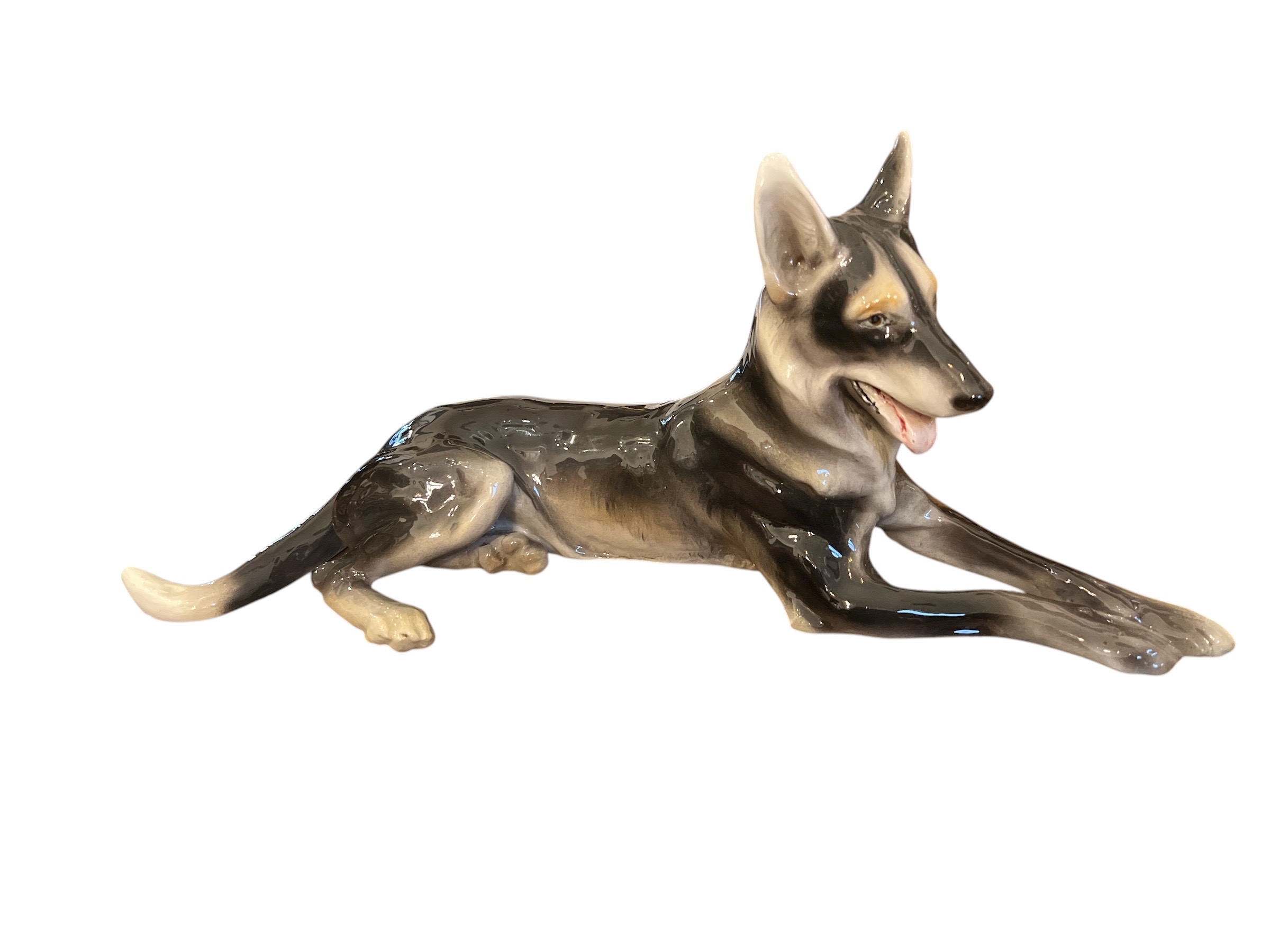 Ležící pes – Goldscheider