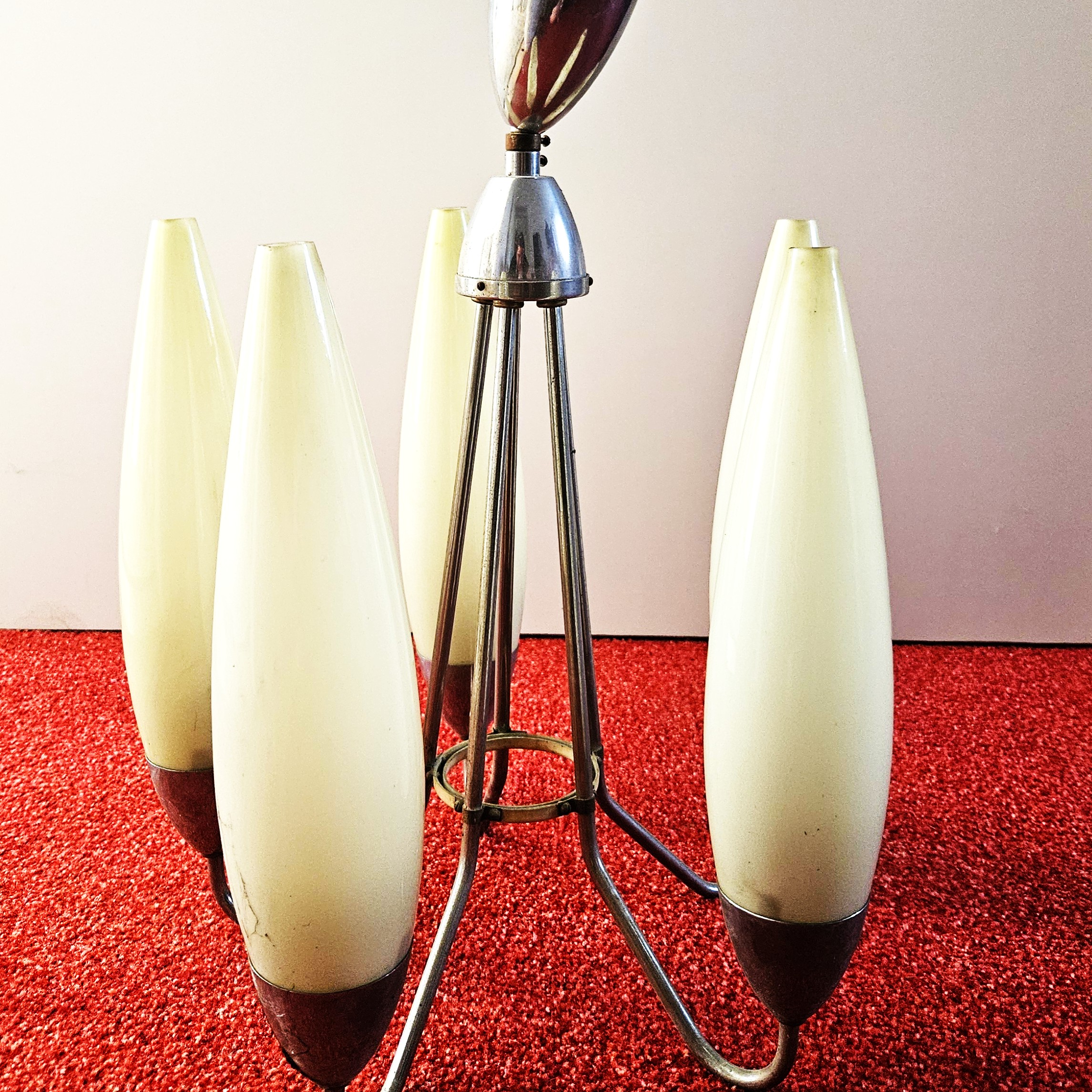 Originální retro lustr