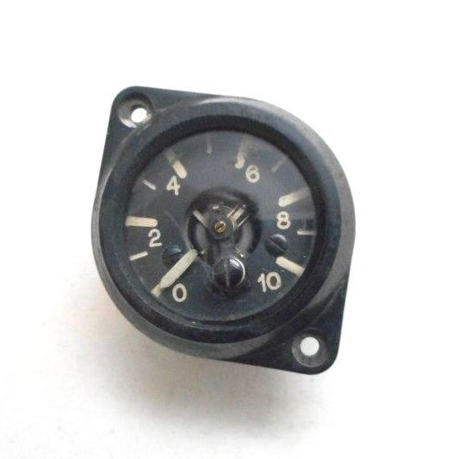 Palubní ampermetr do vysílačky něm. letadel SIEBEL-SI 204D,