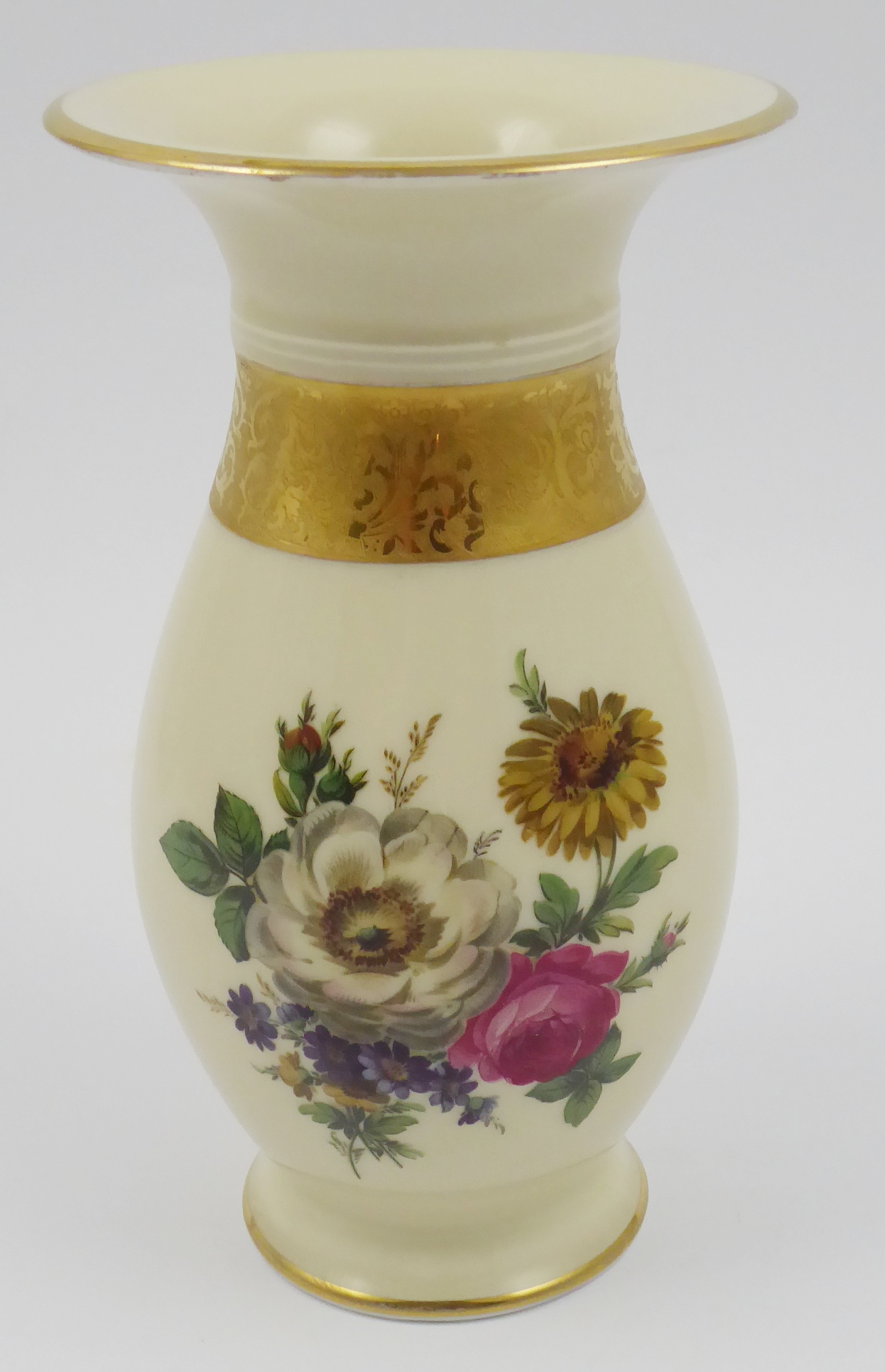 Váza s květy –  Rosenthal, Brabant Gold