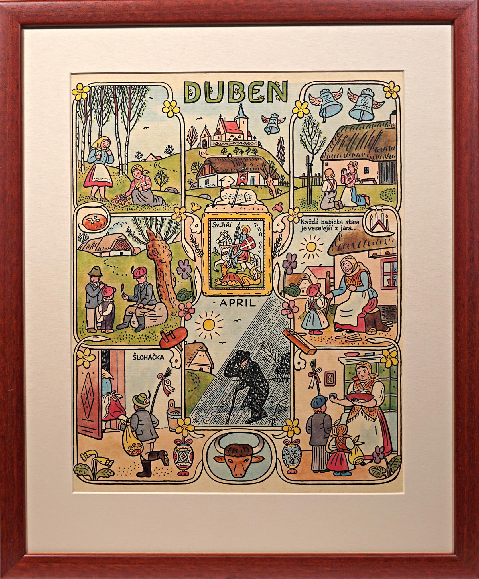 Josef Lada – Duben