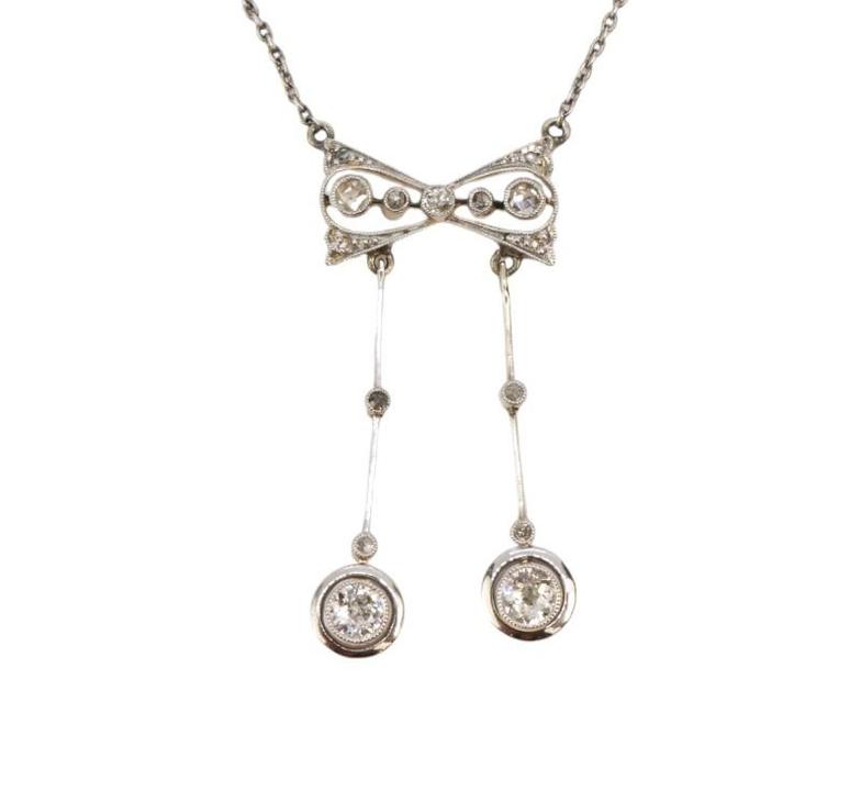 Briliantový náhrdelník, Art Deco