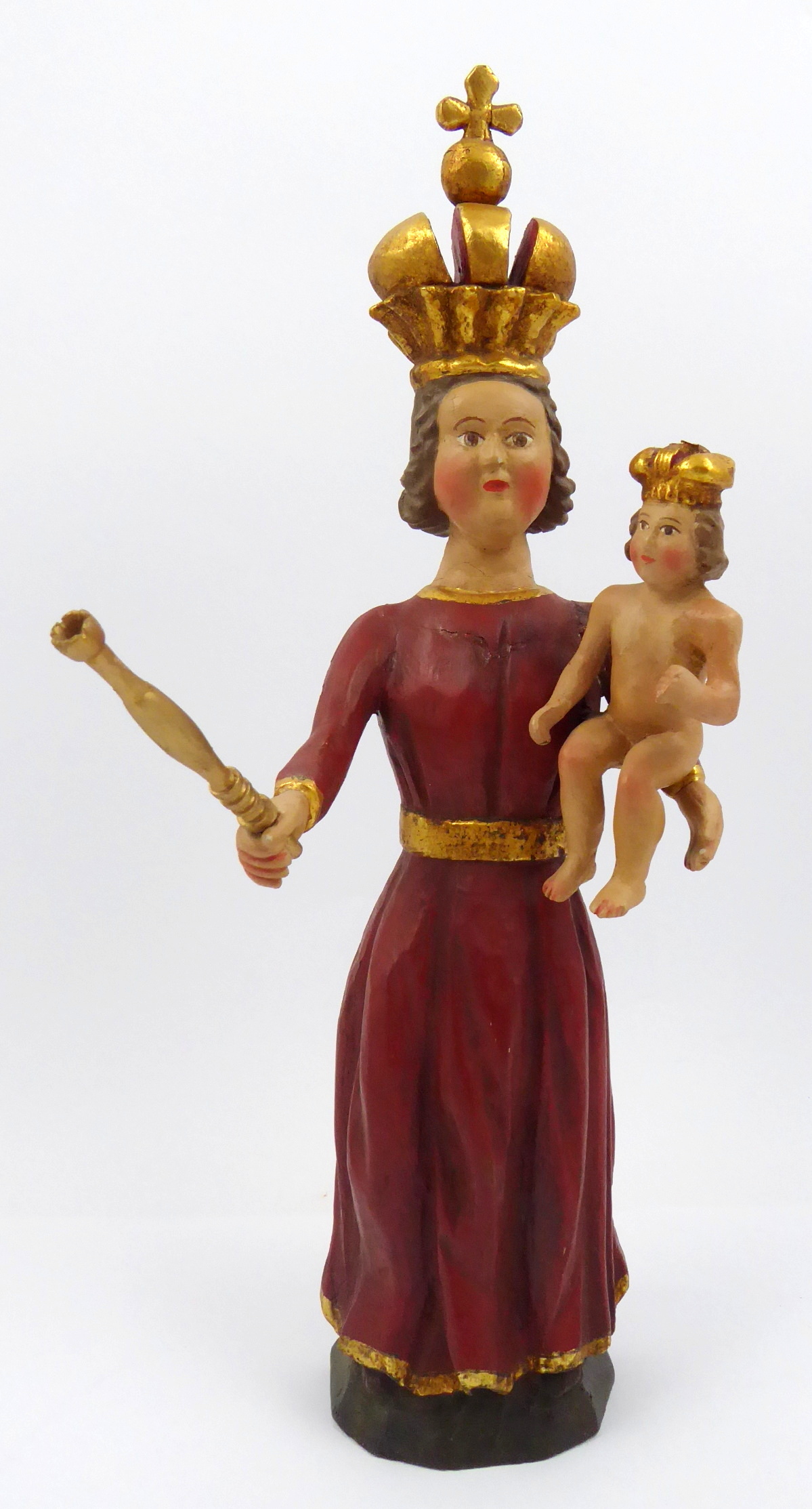 Madona s Ježíškem a žezlem