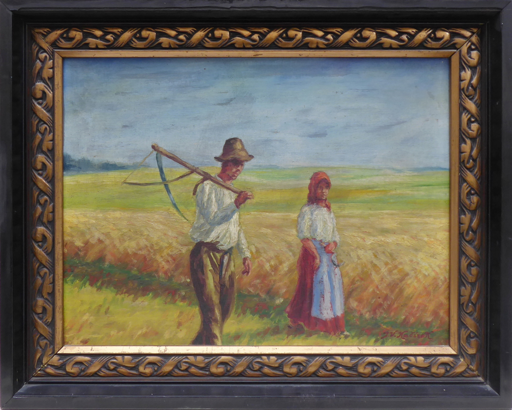 Josef Vladimír Kačírek – Cestou ze žní