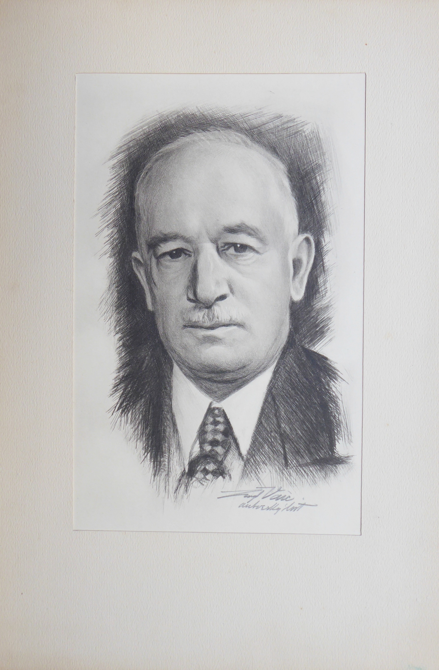 Josef Vaic – Portrét Edvarda Beneše