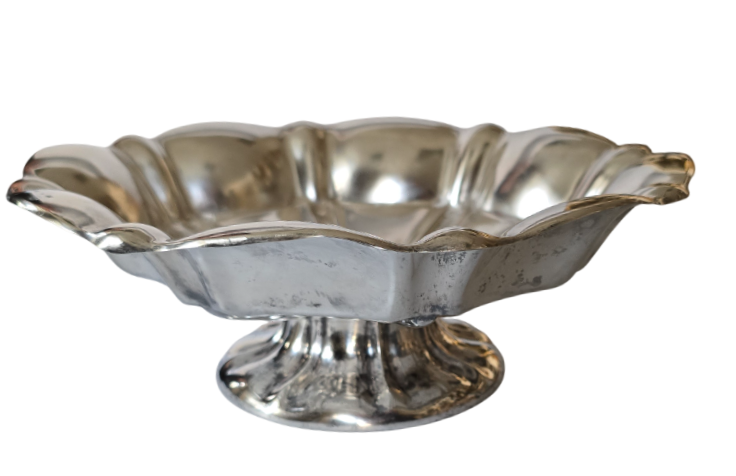 Starožitný stříbrný nástolec