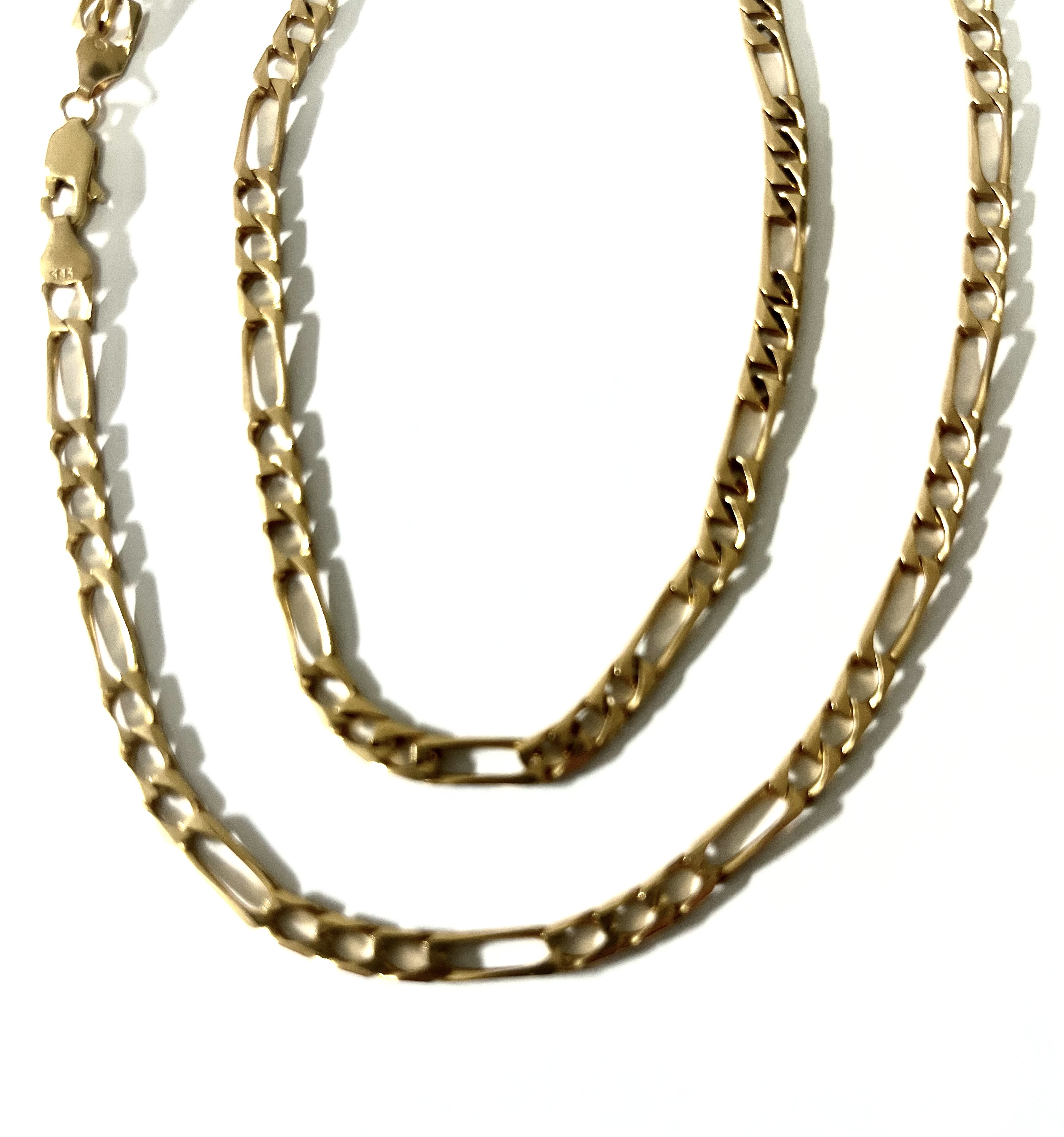 Masivní zlatý náhrdelník 14 karátů = 19,58 gramů