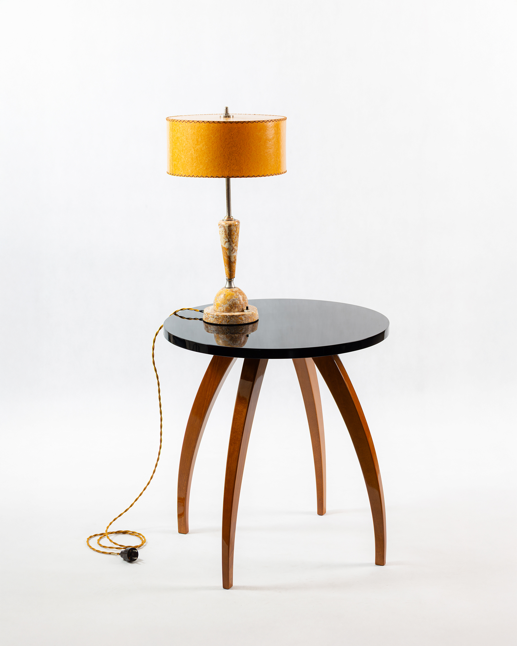 STOLNÍ LAMPA-ART DECO