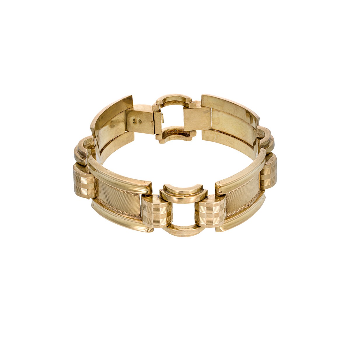 Zlatý náramek Art Deco (22,77 g)