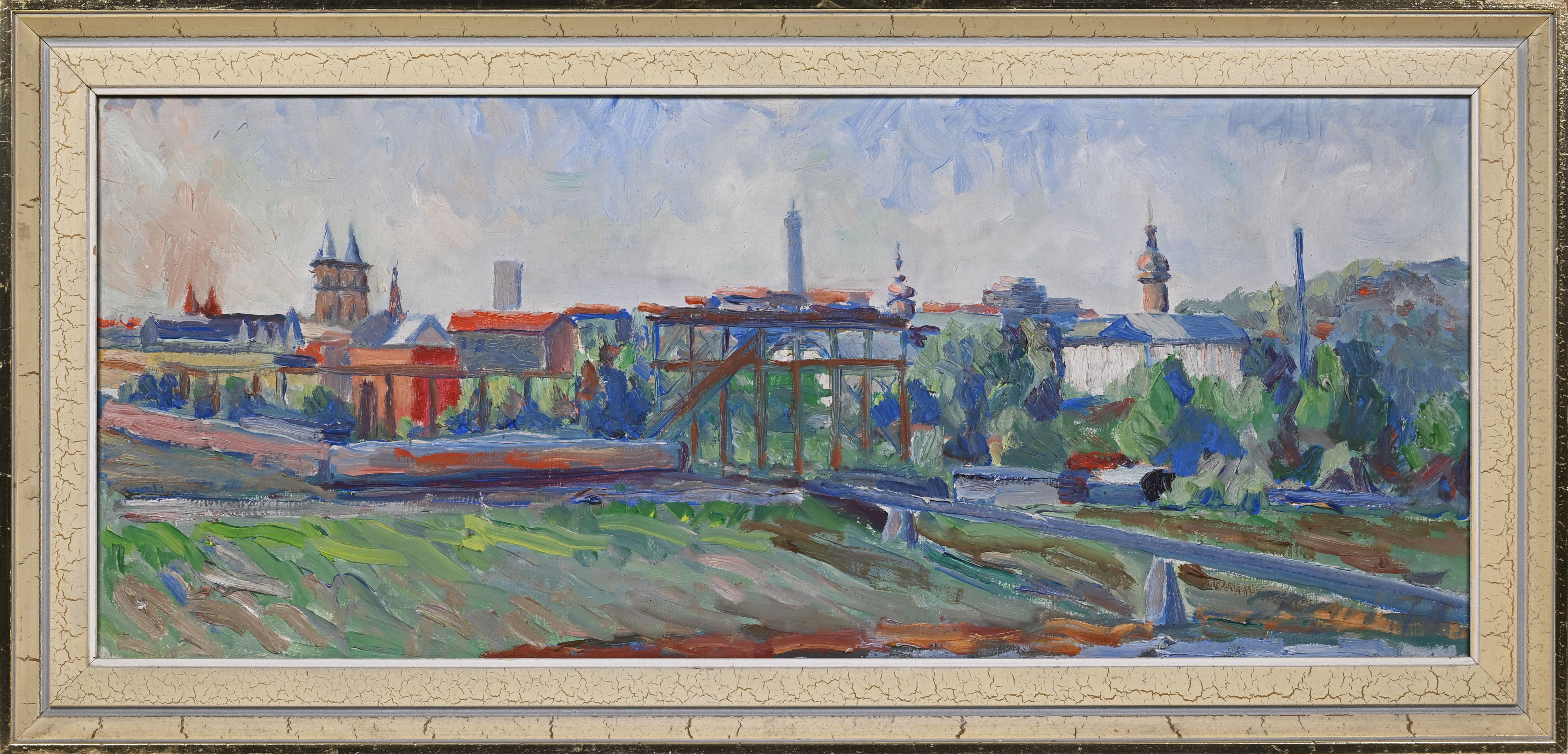 Josef Tofel – Pohled na Ostravu