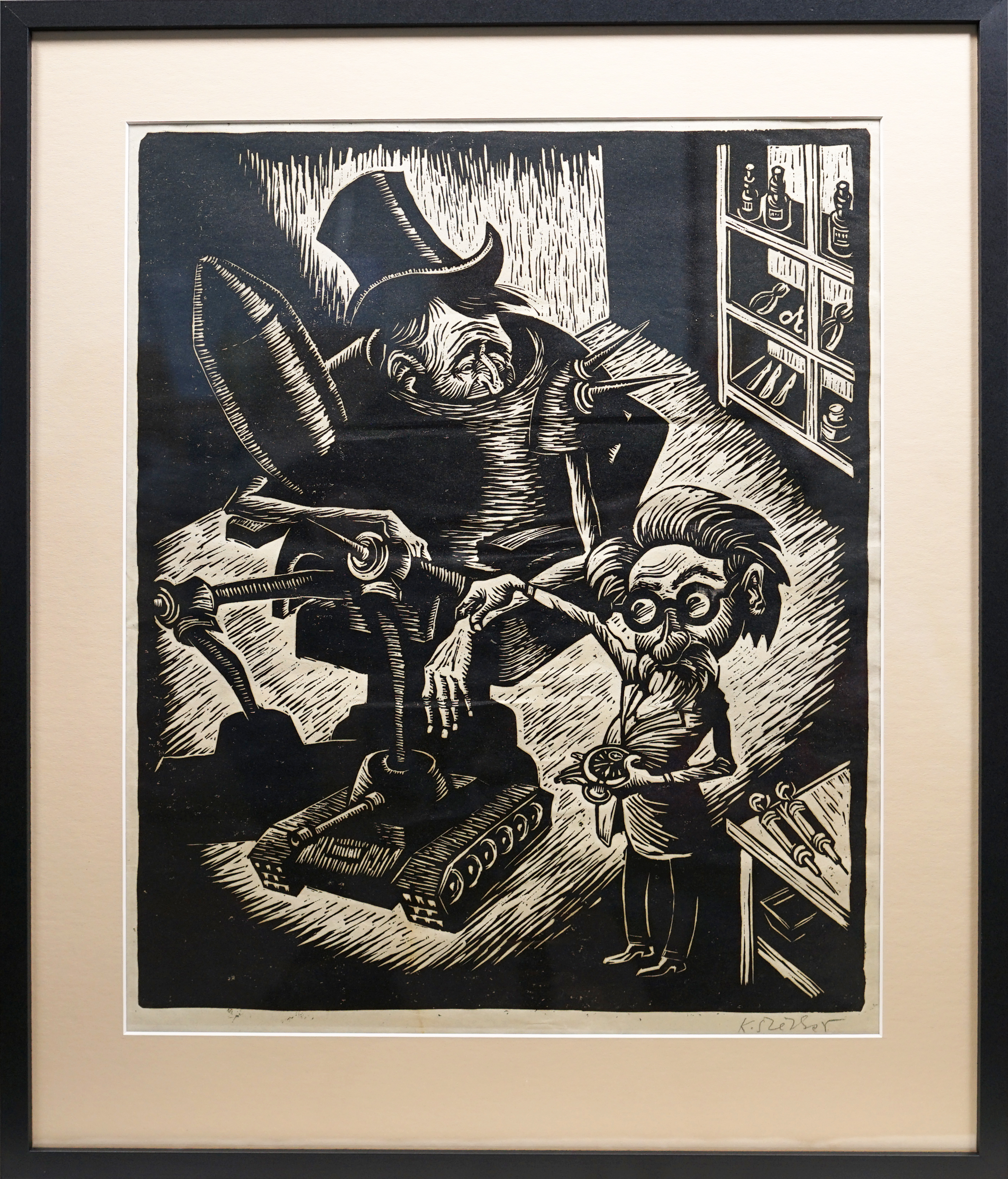 Karel Štětkář – Lékař “ Vaší slabostí je politika síly „