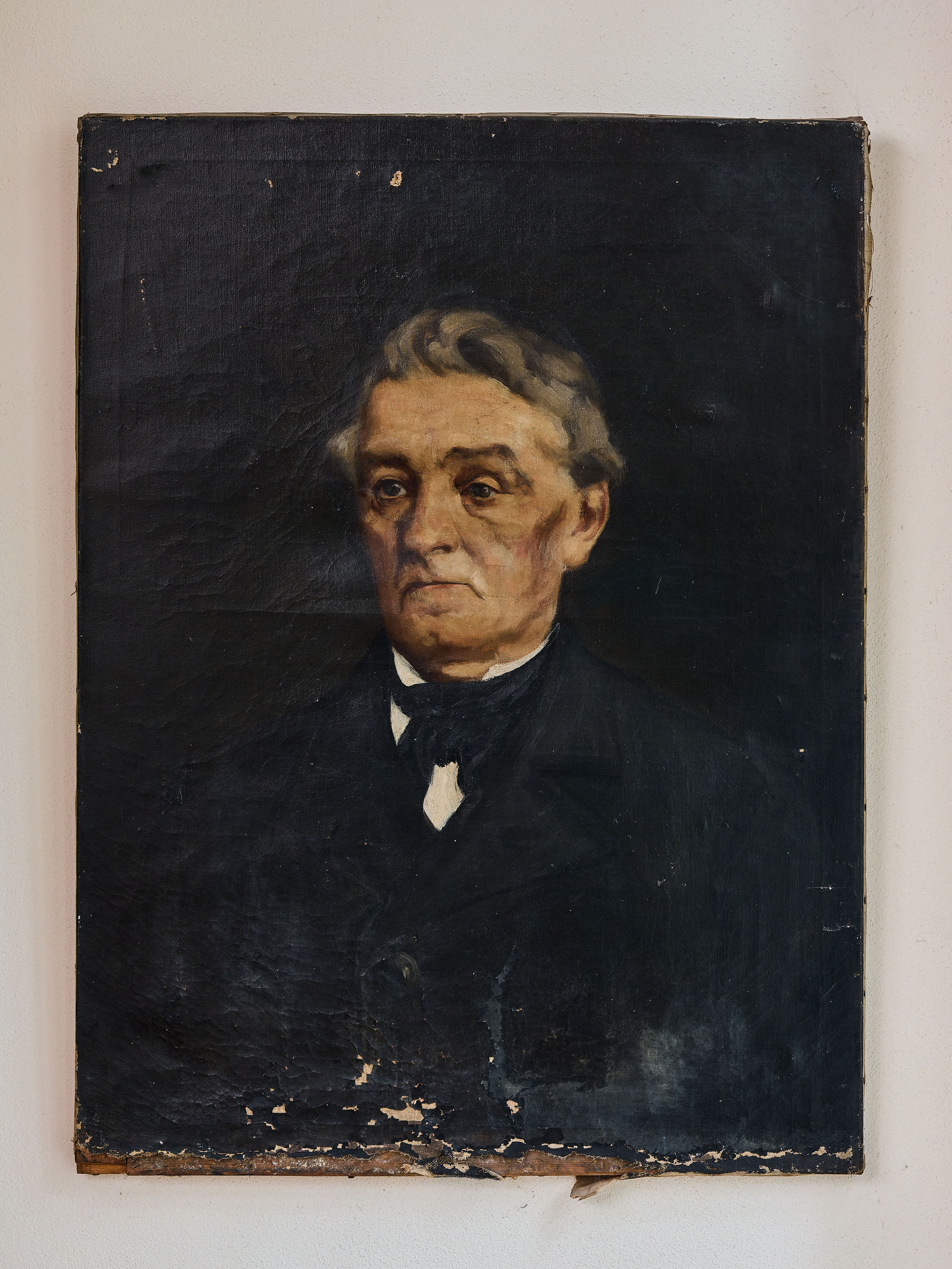 Dvojice historických portrétních maleb 19. století – Adele Mertens & Petrus Franciscus Mertens