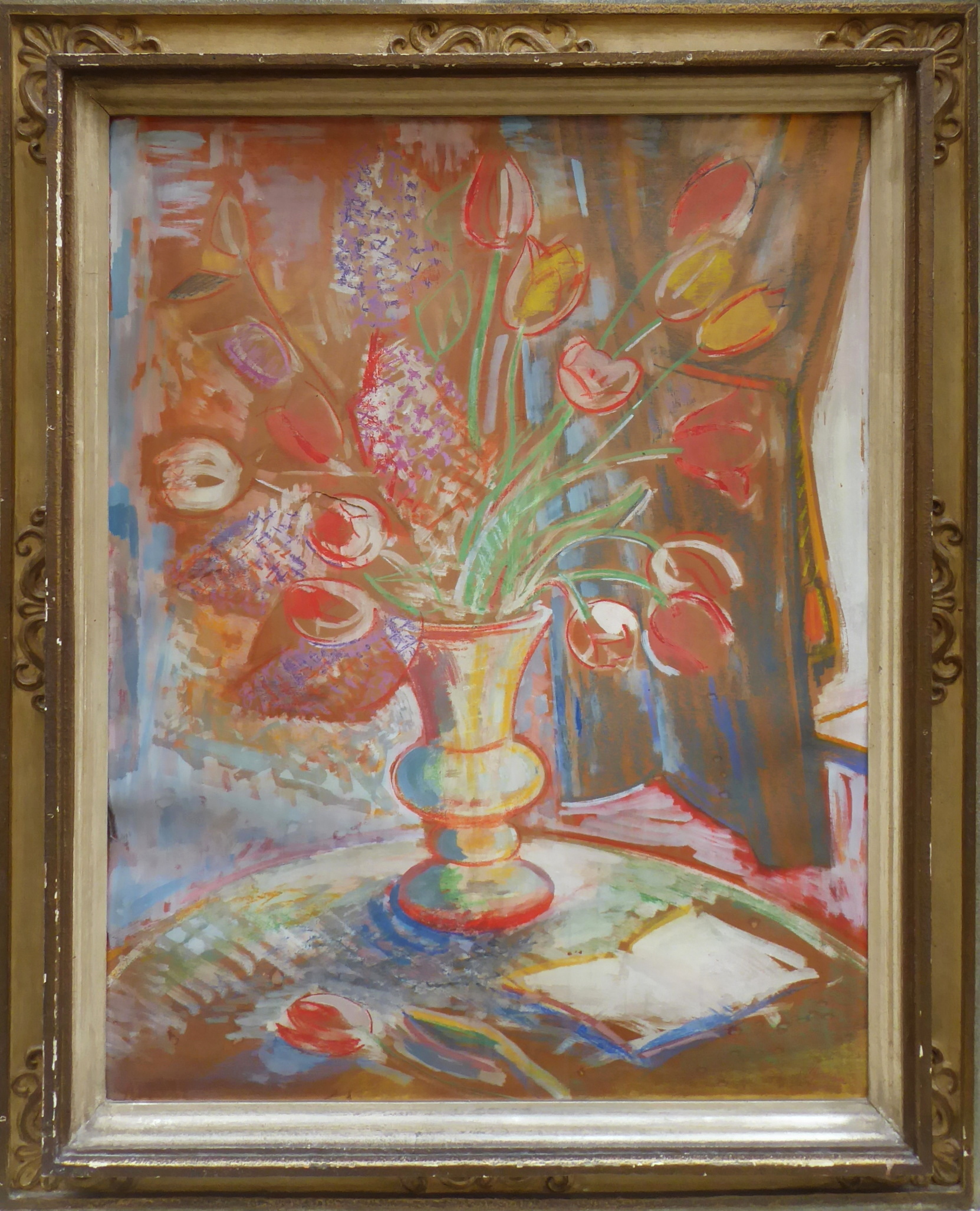 Jaroslav Grus – Zátiší s tulipány