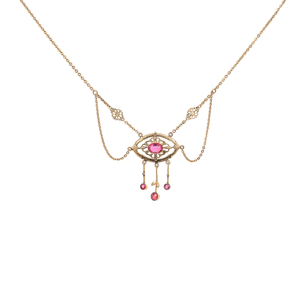 Secesní náhrdelník