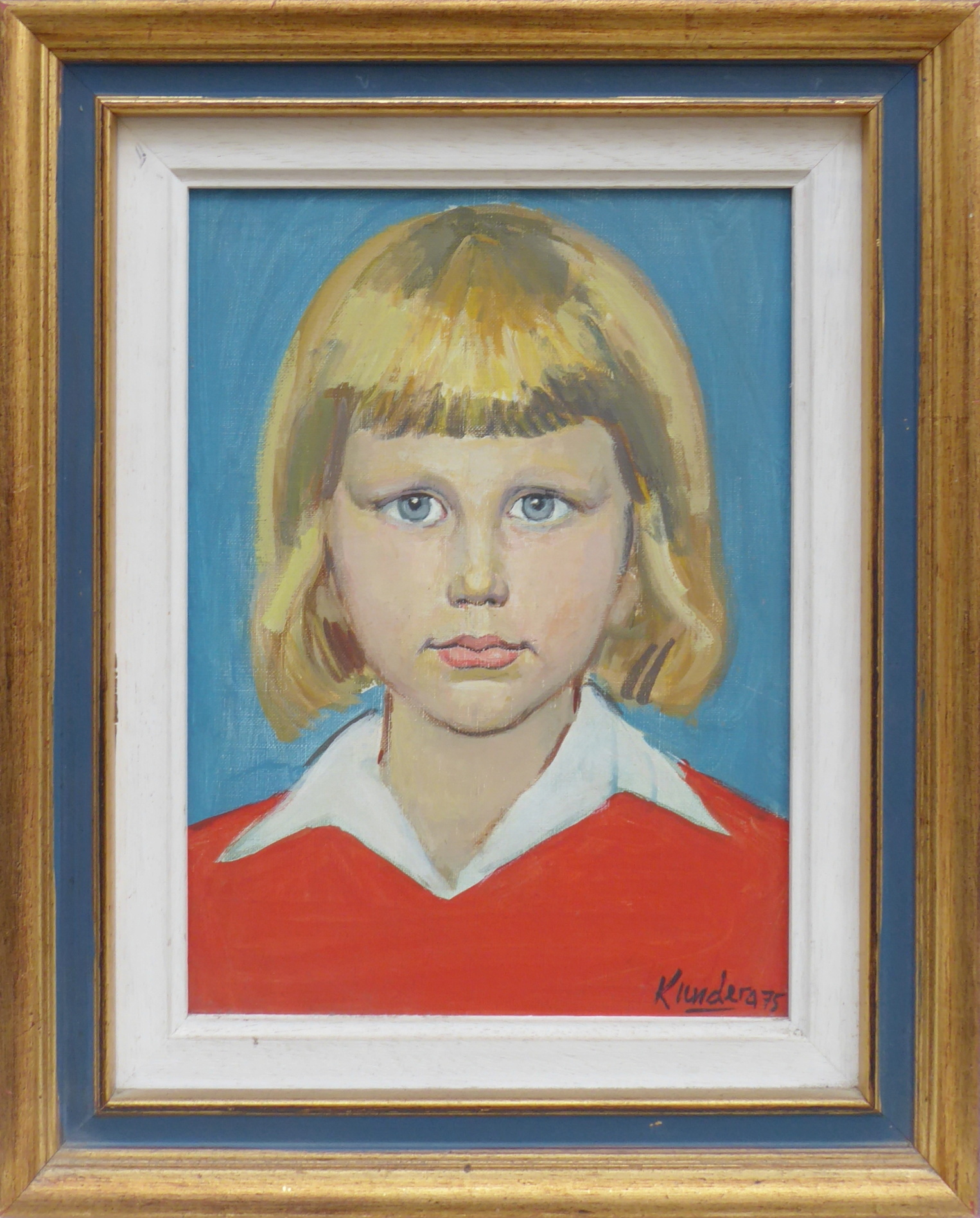 Rudolf Kundera – Portrét dívenky