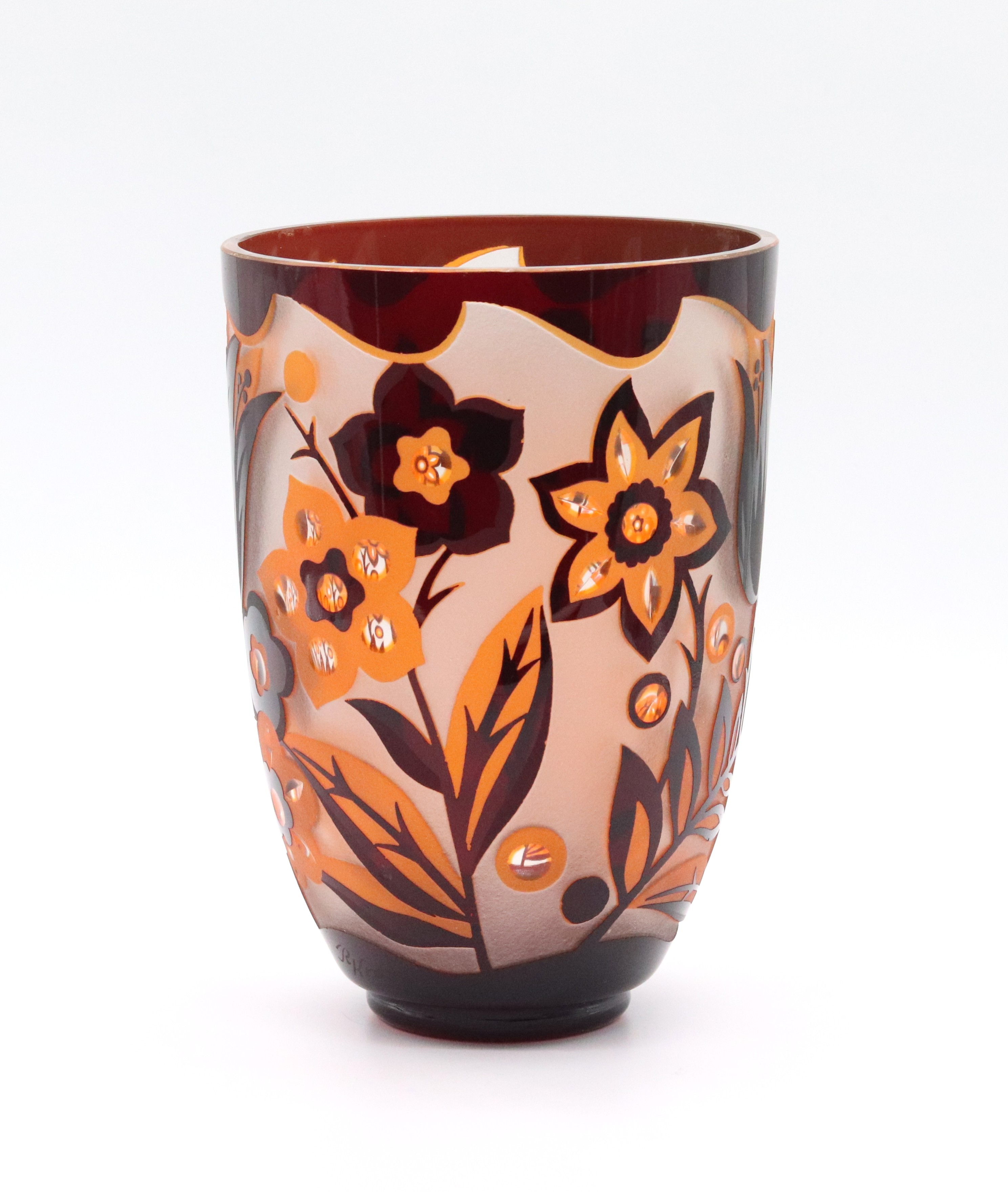 Art deco váza - Krásno