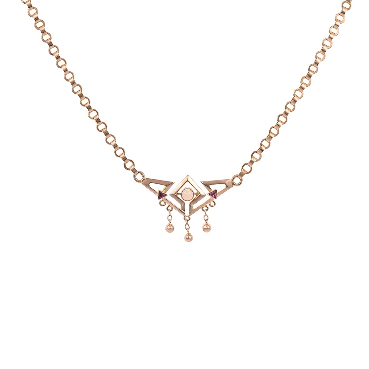 Zlatý náhrdelník Rakousko -Uhersko 1900